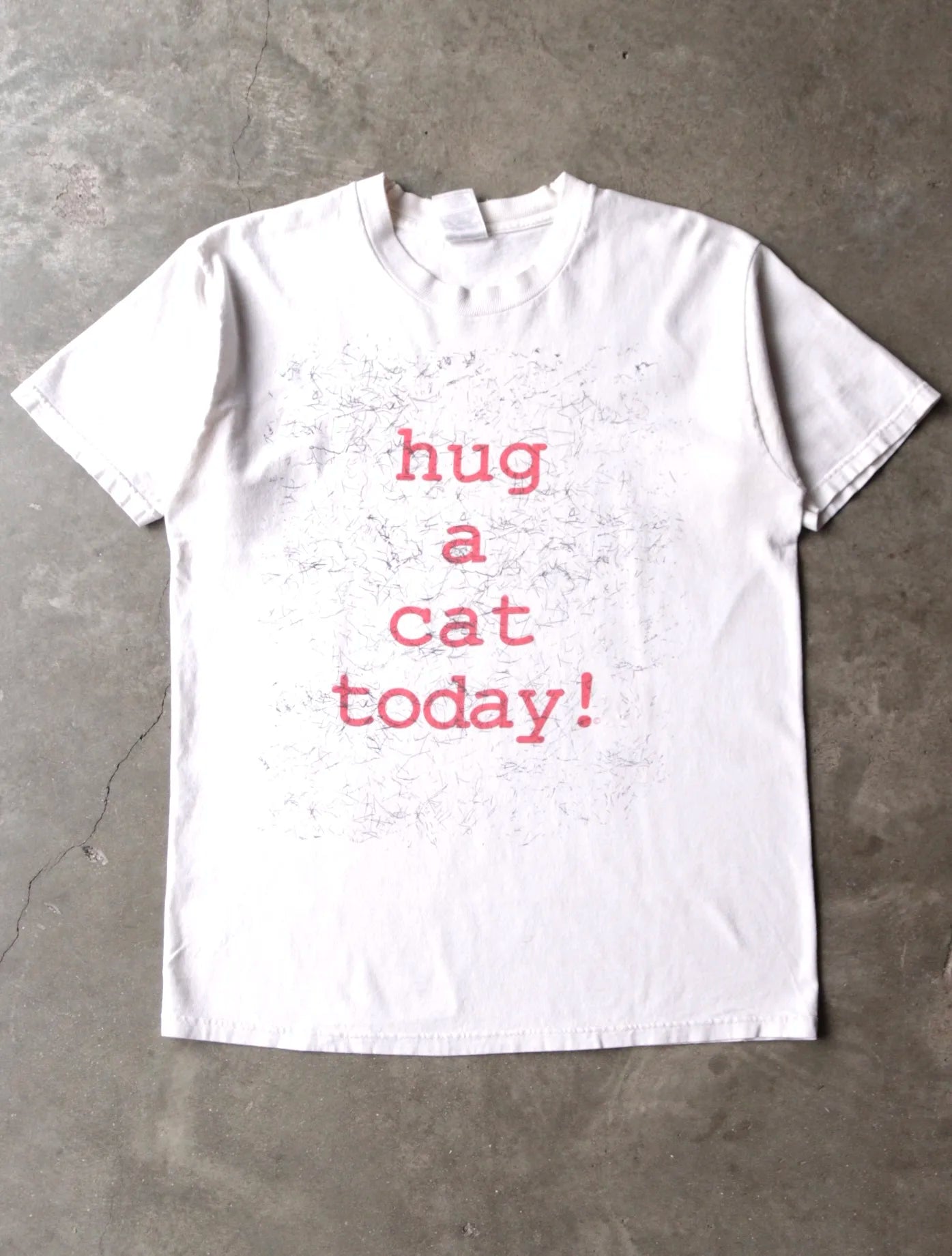 1990S HUG A CAT TODAY TEE