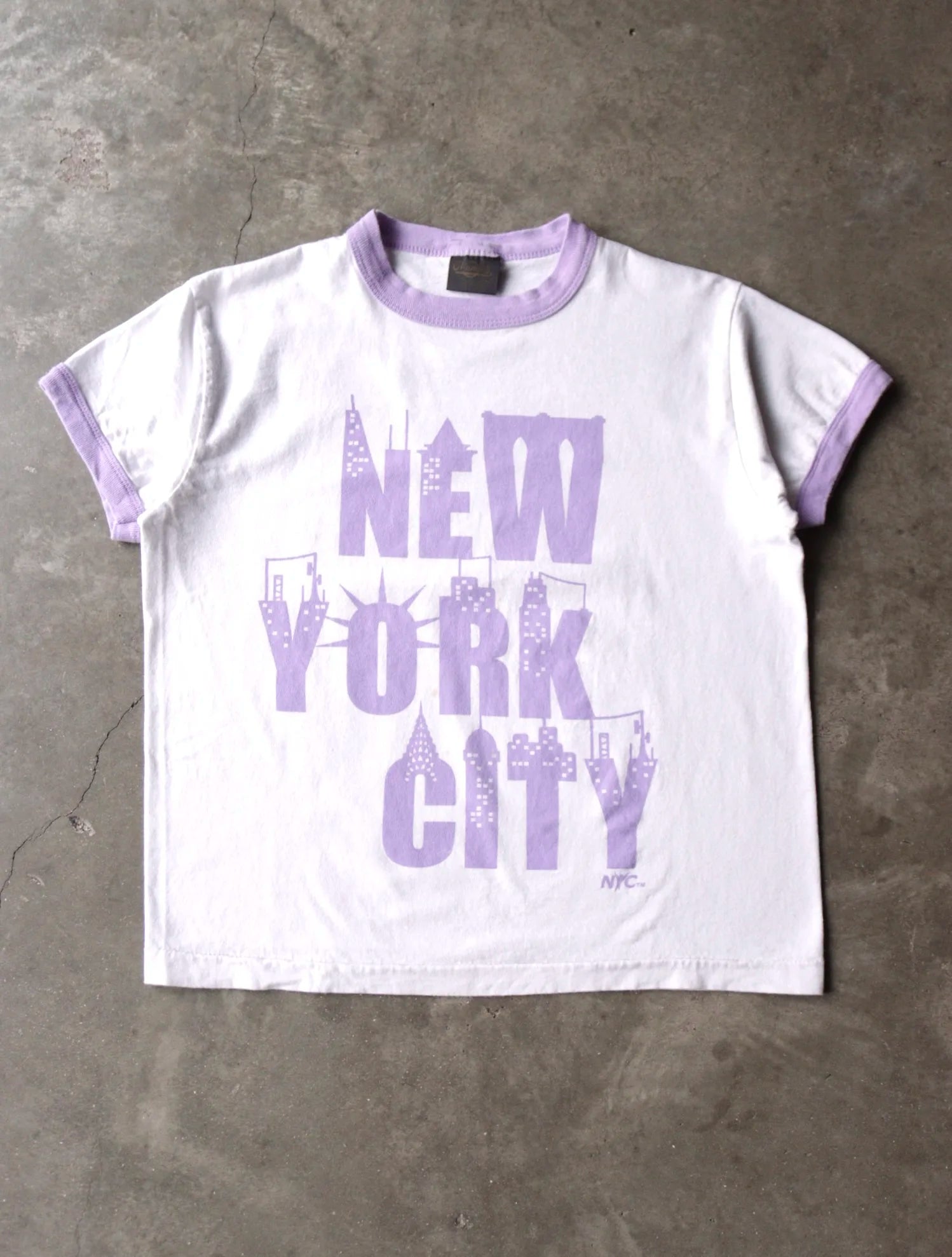 2000S NEW YORK CITY RINGER TEE