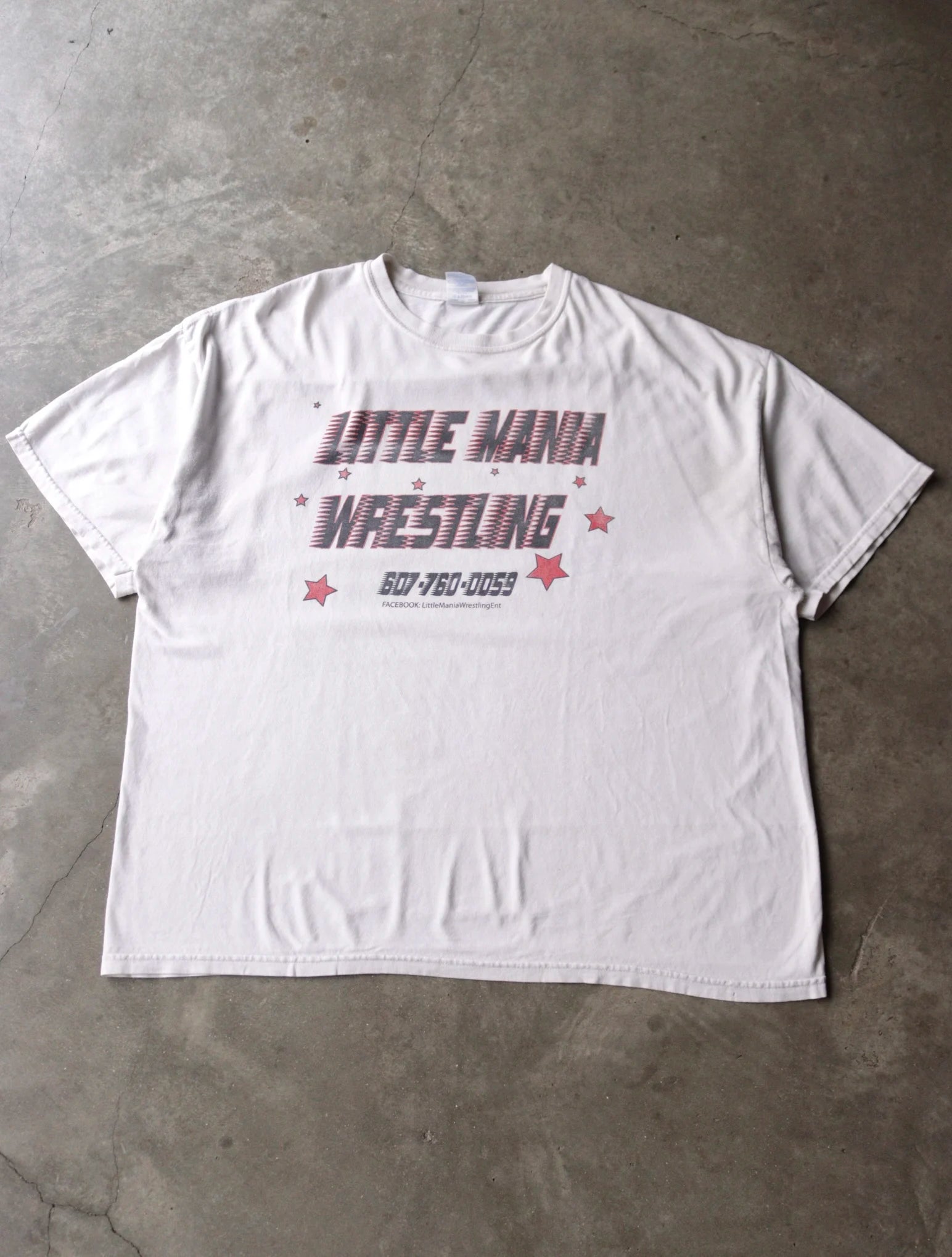 2000S LITTLE MANIA WRESTLING TEE