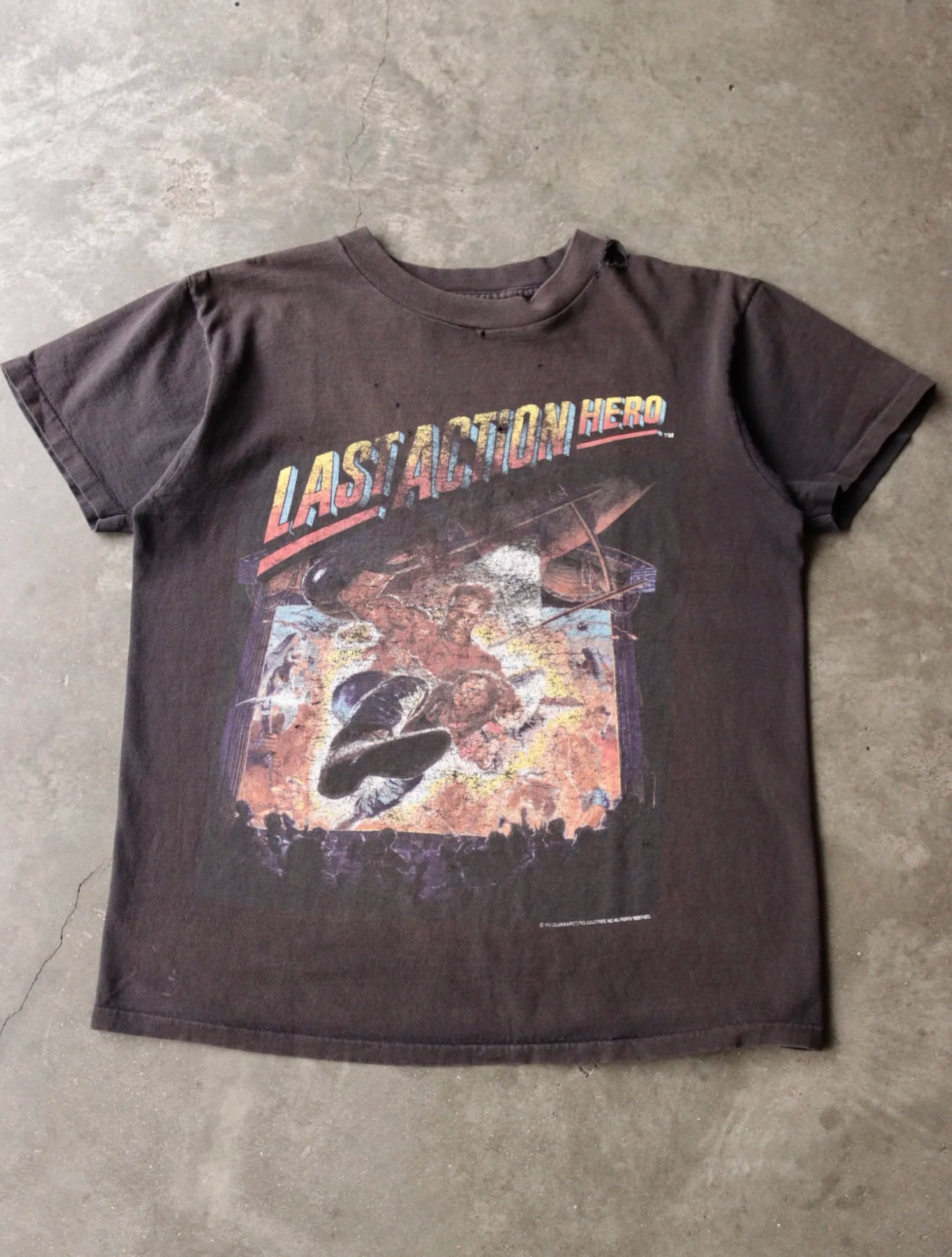 1990S FADED LAST ACTION HERO TEE