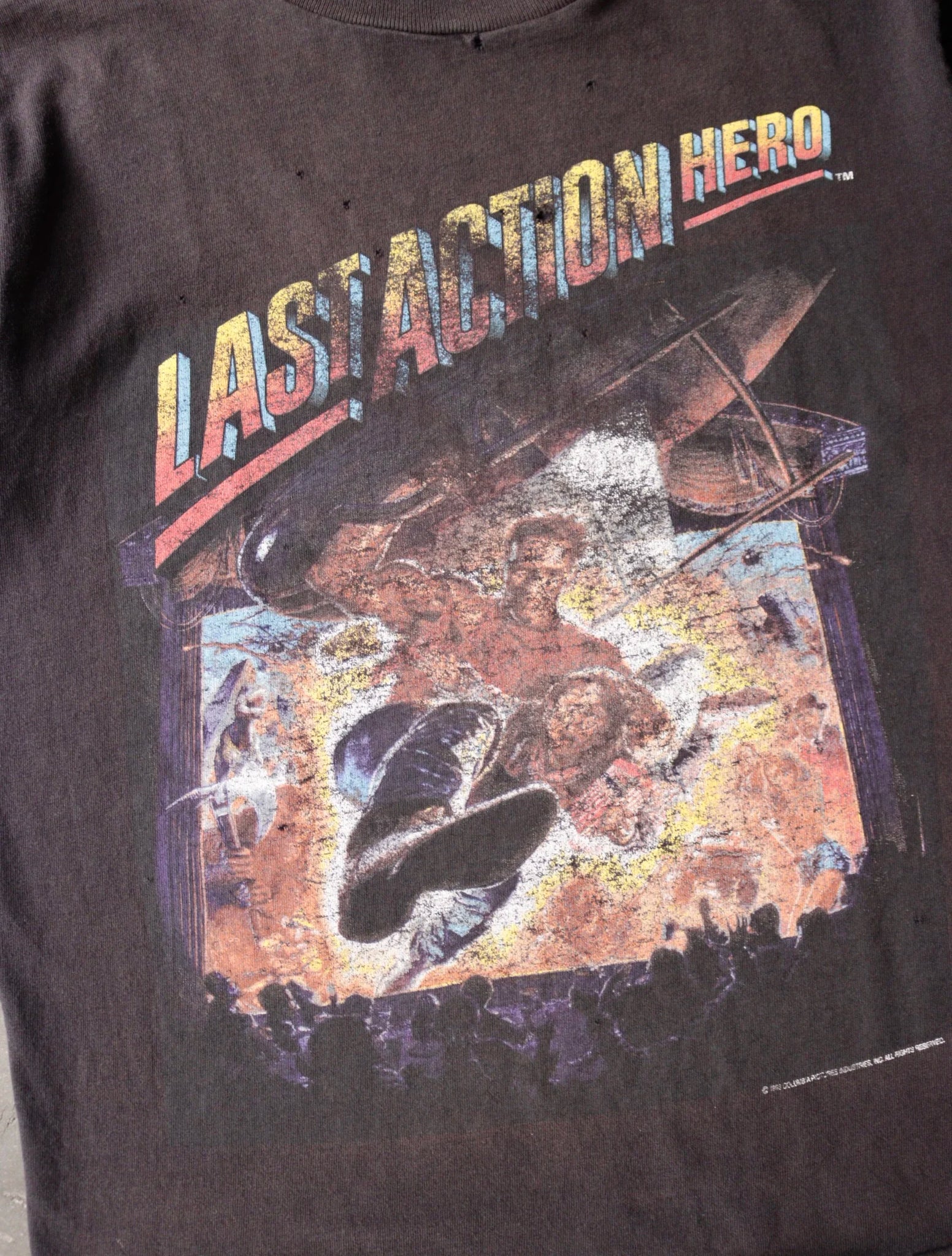 1990S FADED LAST ACTION HERO TEE