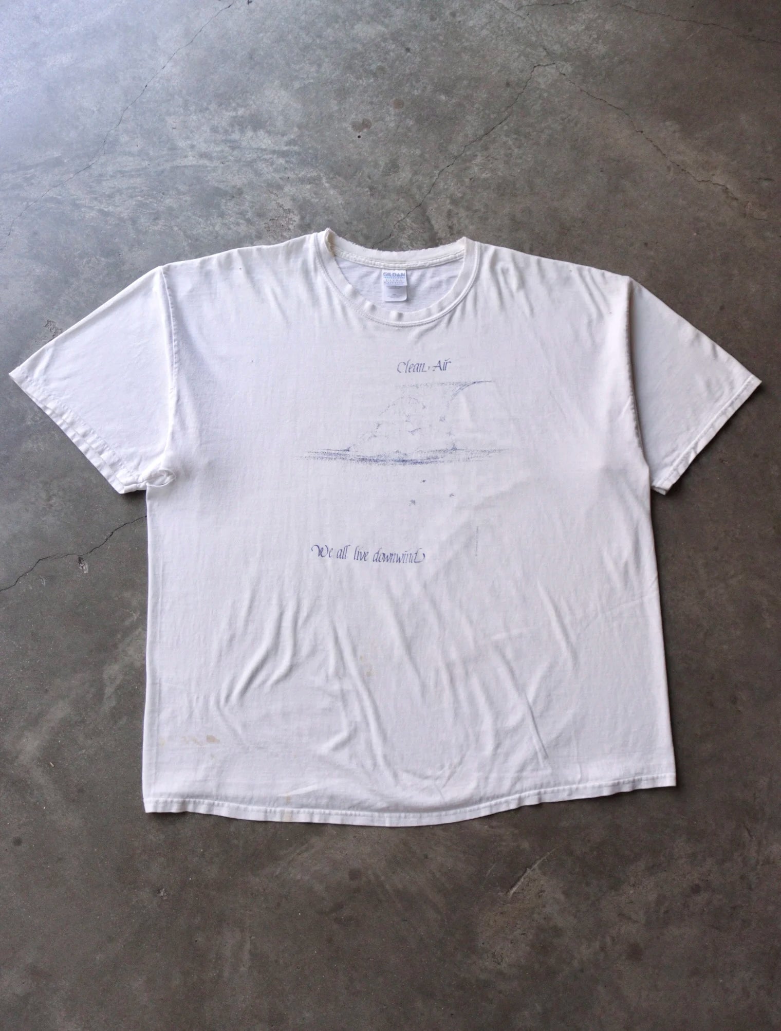 2000S FADED CLEAN AIR TEE