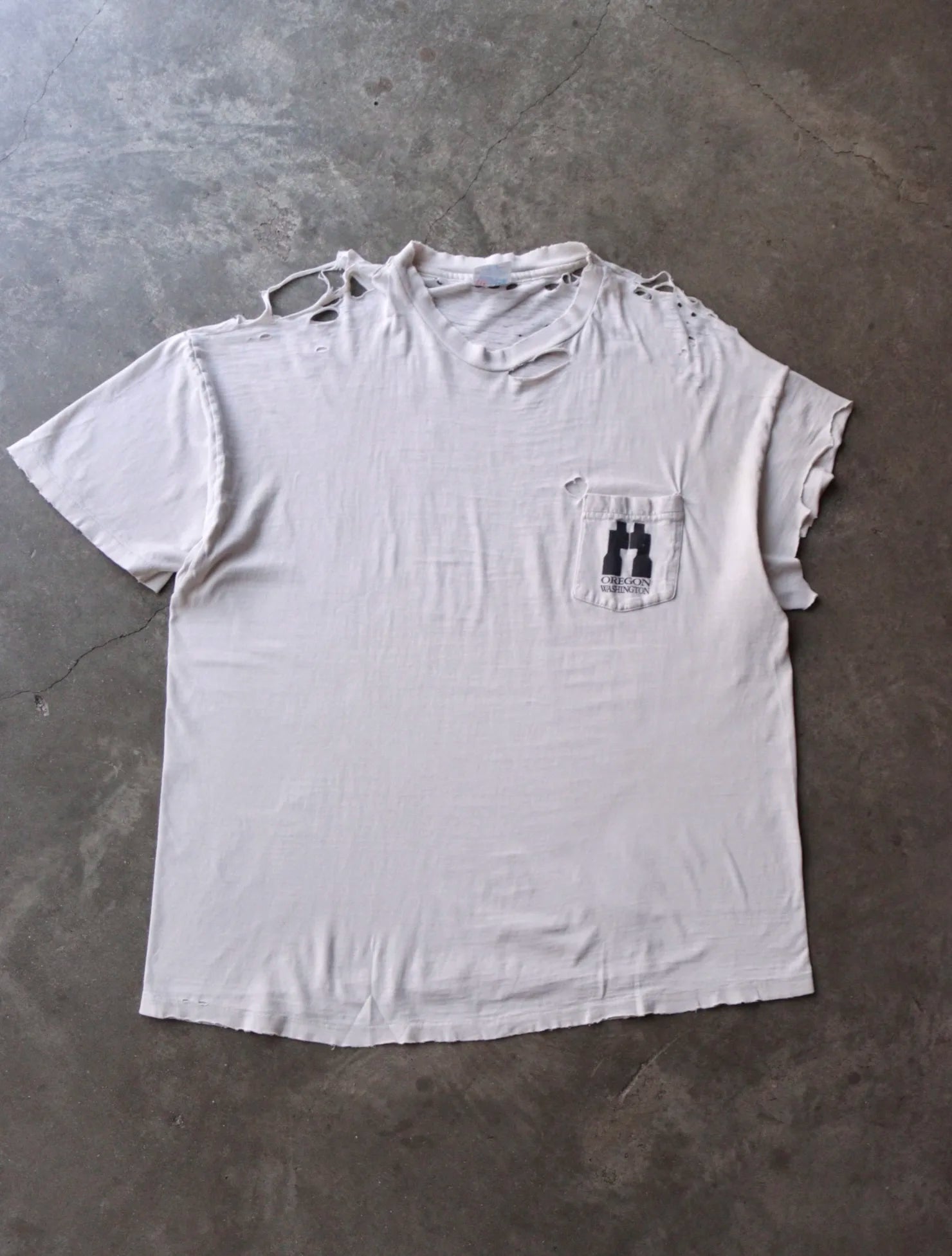 1990S THRASHED OREGON WILDLIFE WASHIGNTON TEE