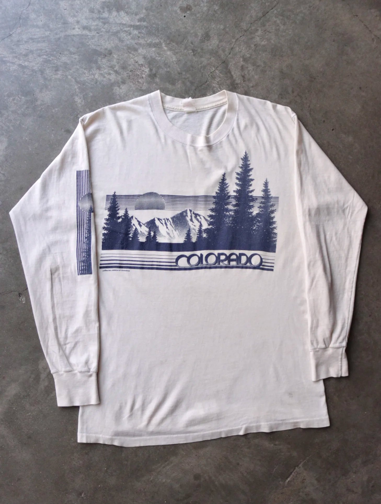 1980S COLORADO STRIPED L/S TEE