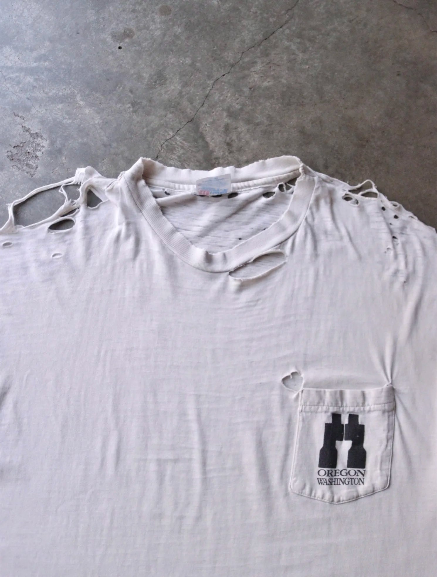 1990S THRASHED OREGON WILDLIFE WASHIGNTON TEE