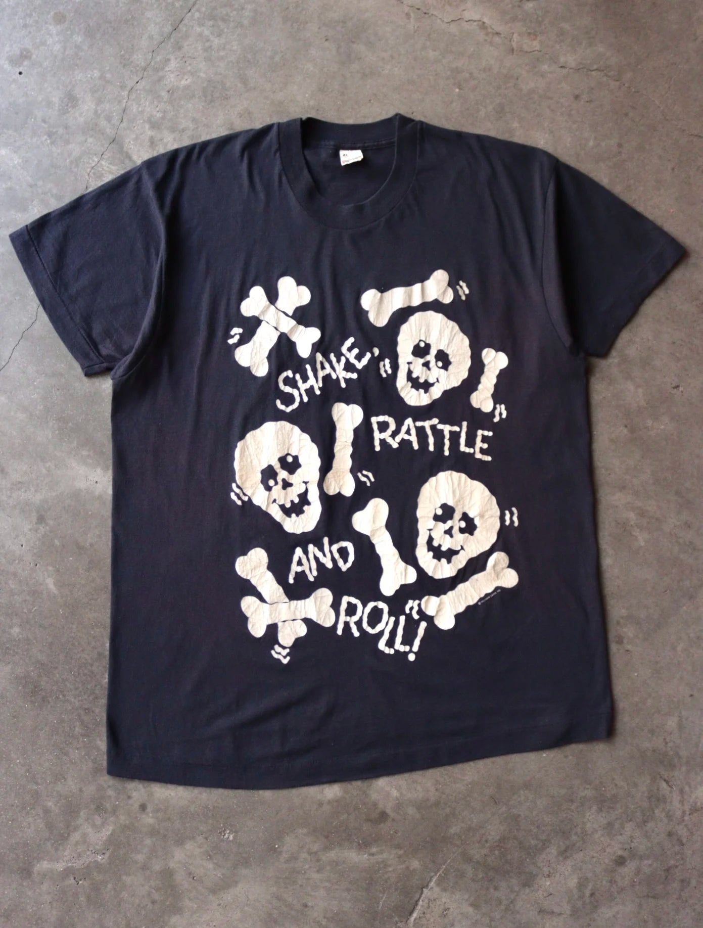1980S SKELETON BONES TEE