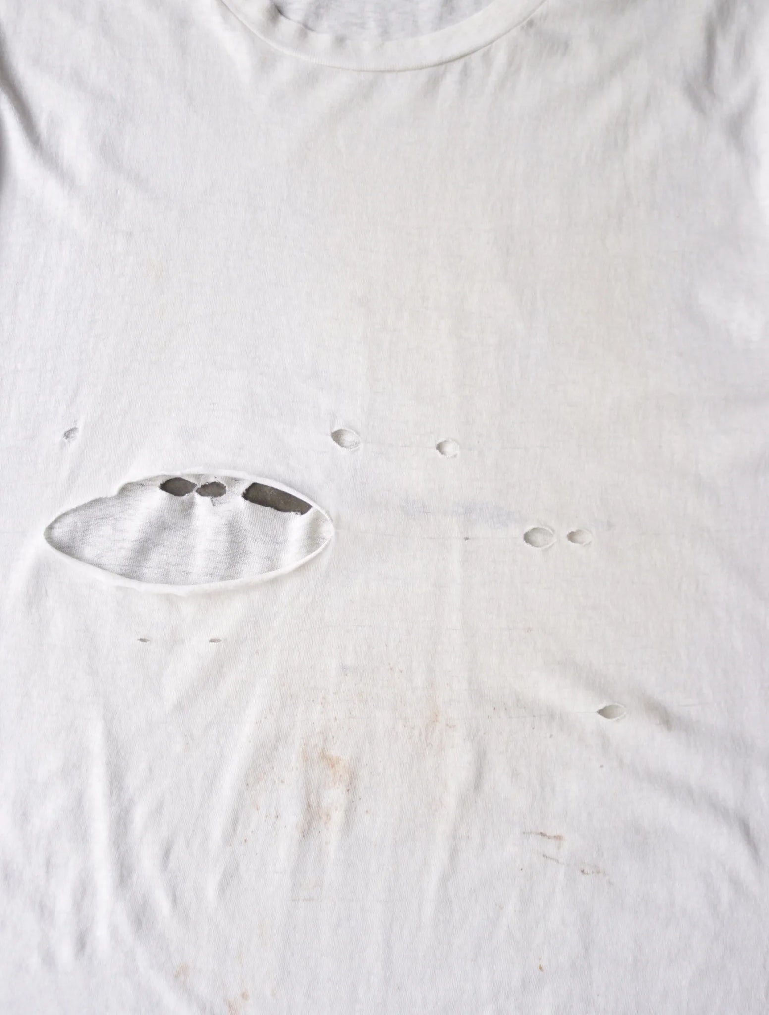 1970S DISTRESSED BLANK TEE