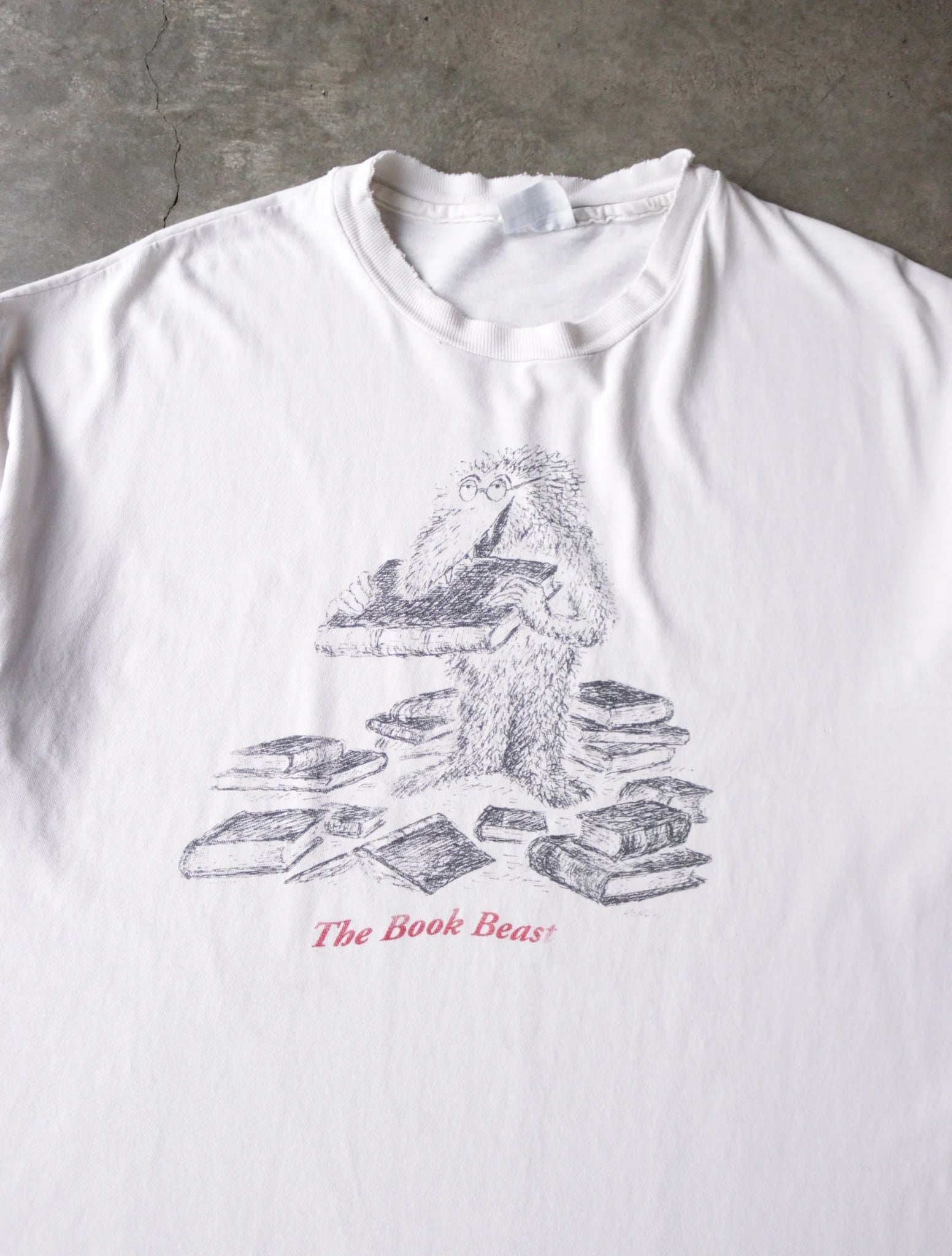 1990S THE BOOK BEAST TEE