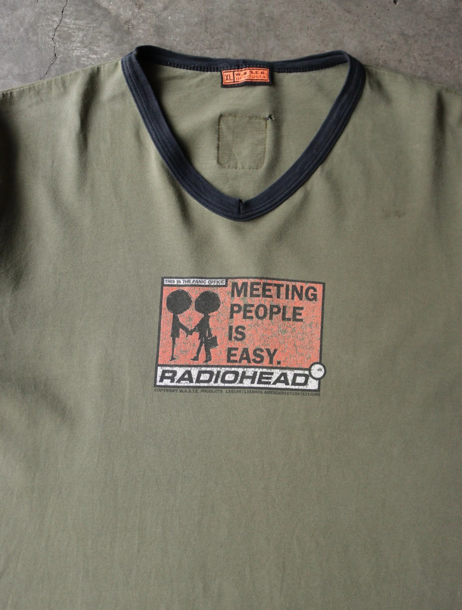 2000S RADIOHEAD RINGER TEE