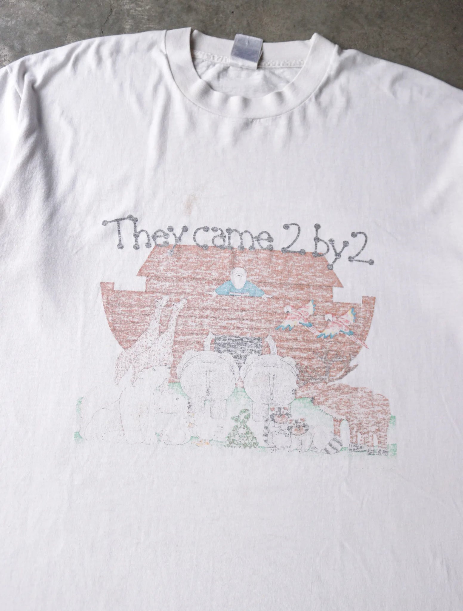 1990S THEY CAME 2 BY 2 TEE