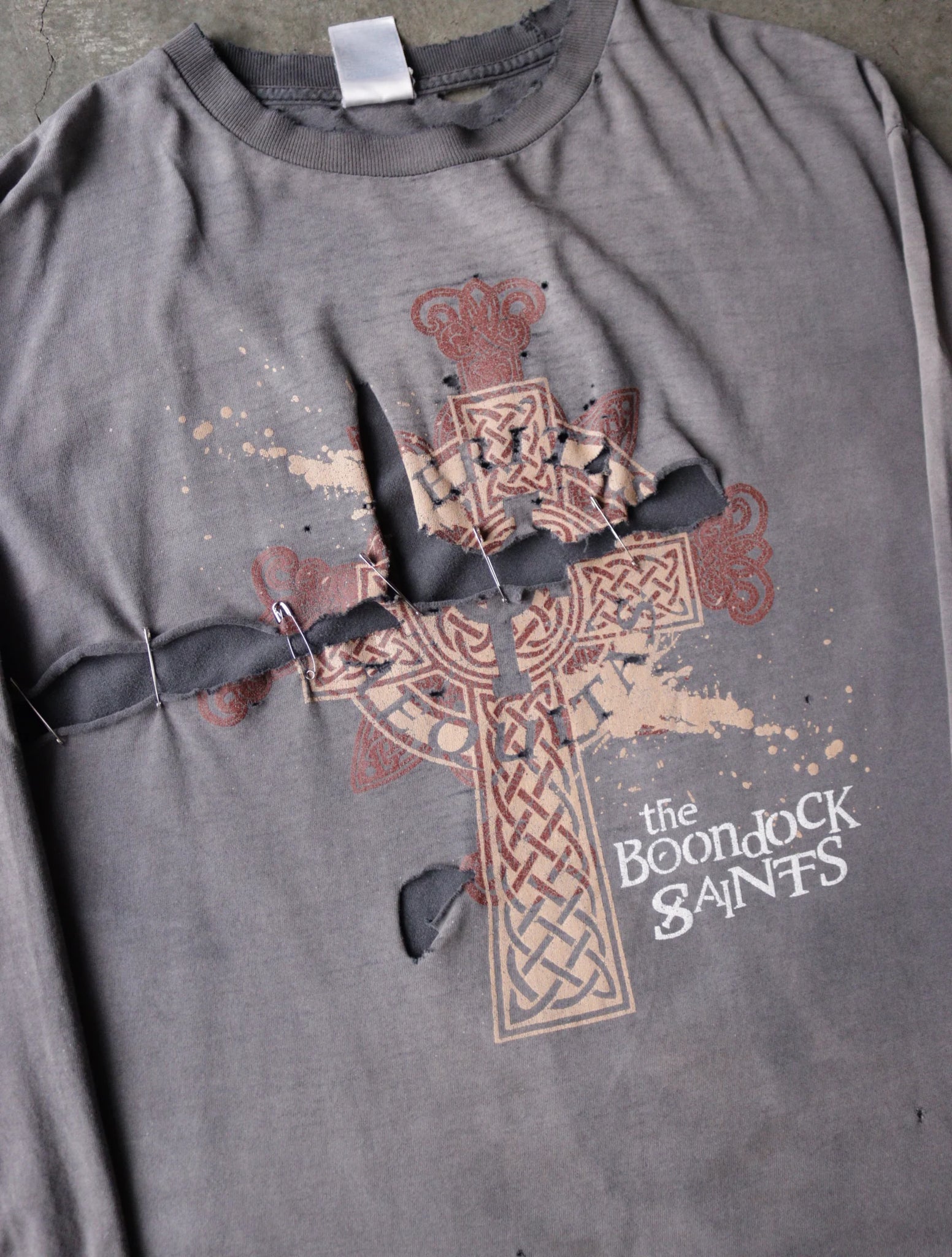 2000S THRASHED BOONDOCK SAINTS L/S TEE
