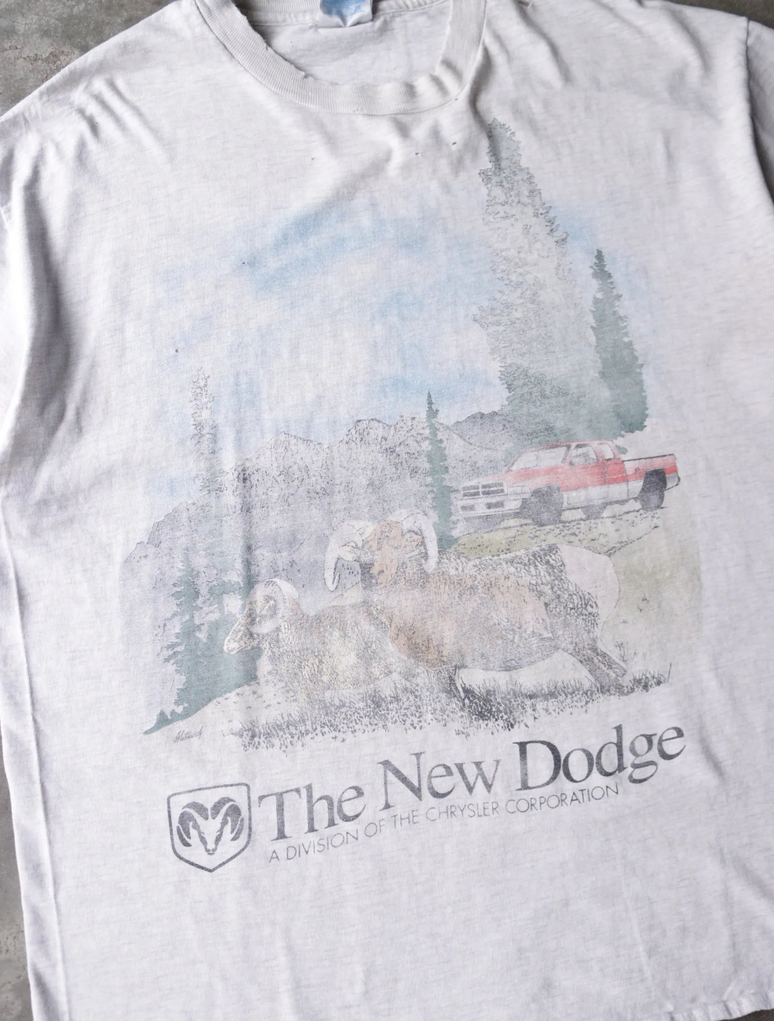 1990S FADED THE NEW DODGE TEE