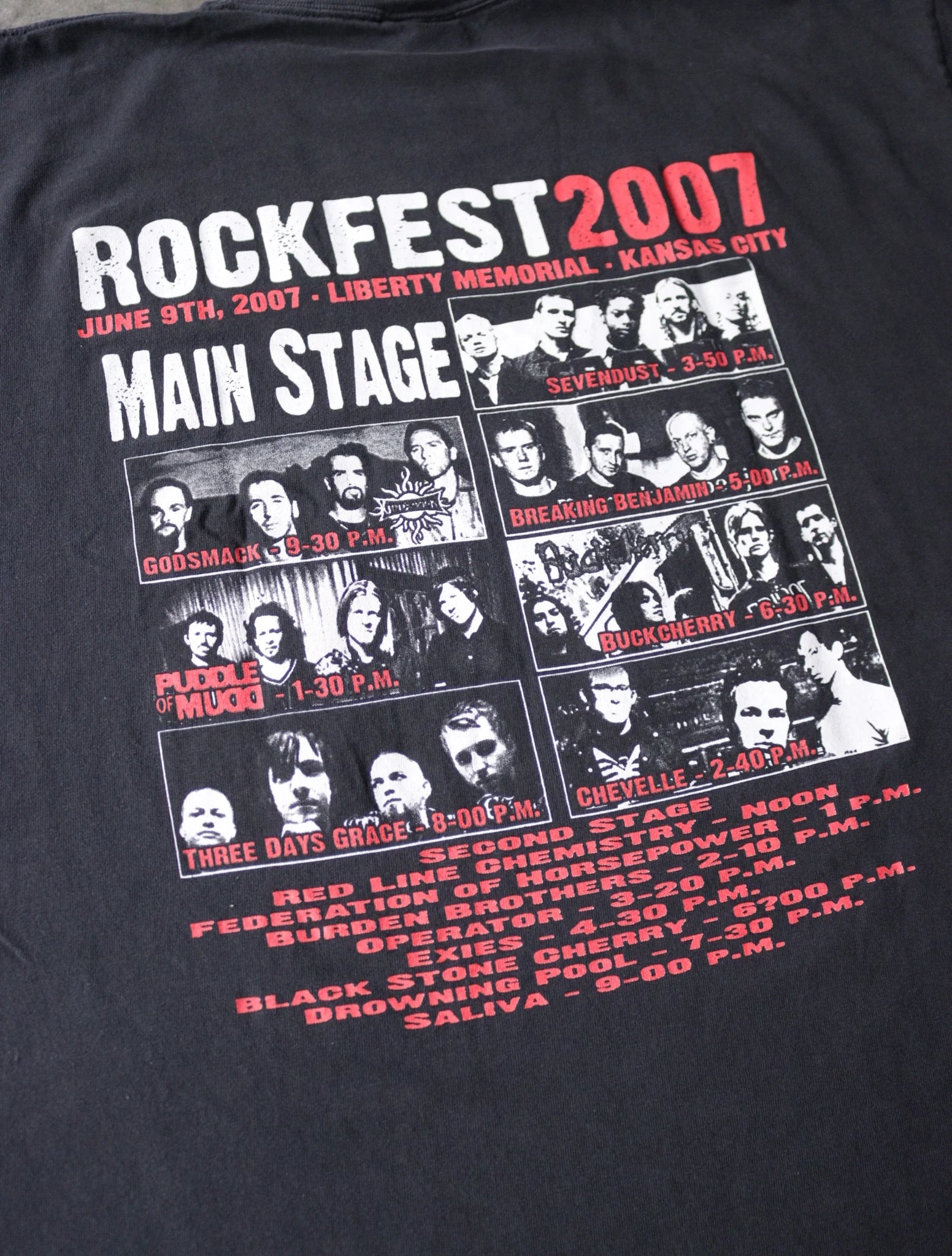 2000S ROCKFEST TEE