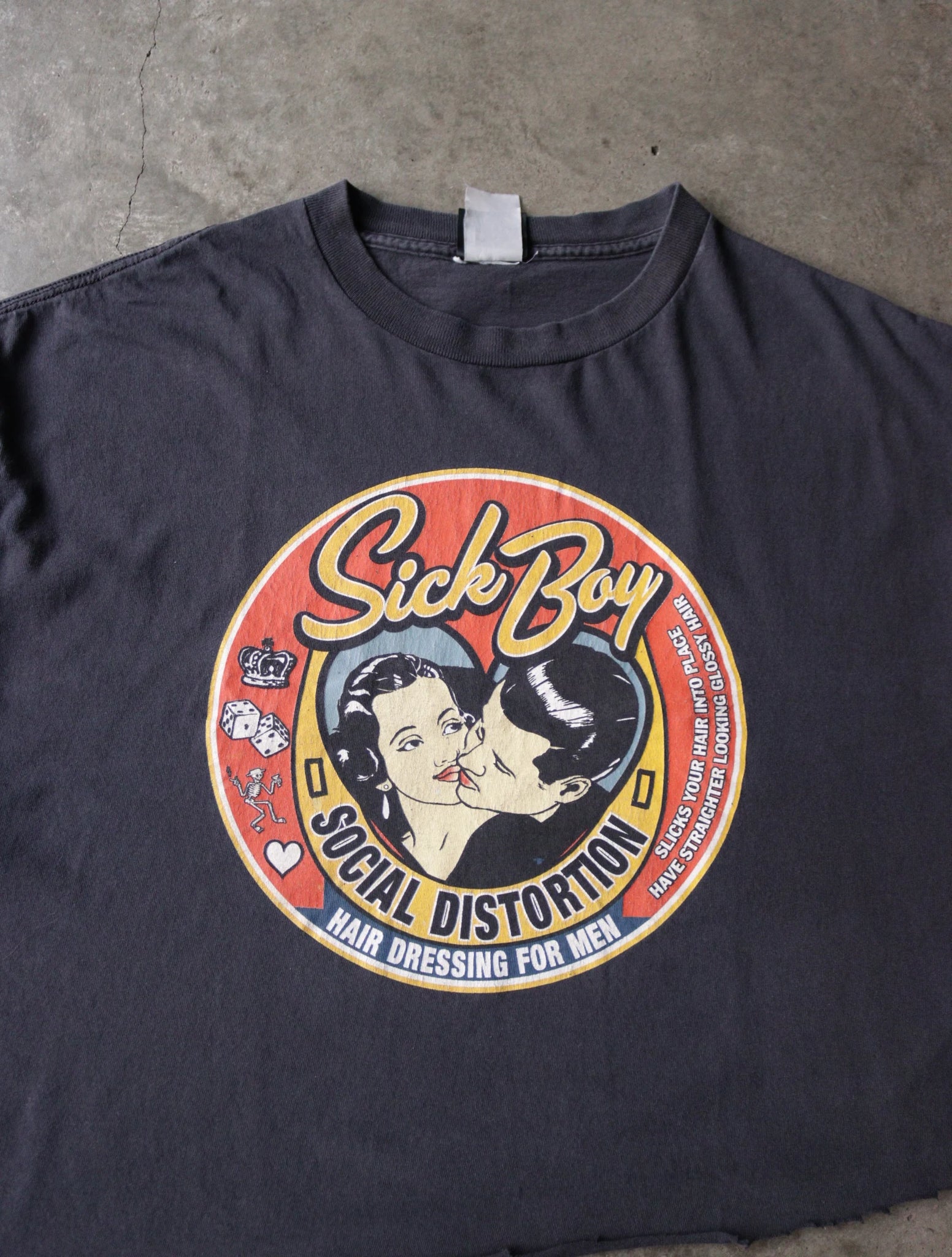 2000S SICK BOY SOCIAL DISTORTION BAND TEE