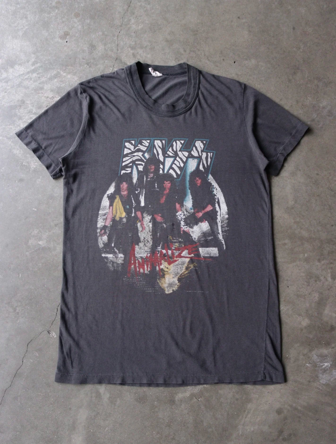 1980S KISS BAND TEE