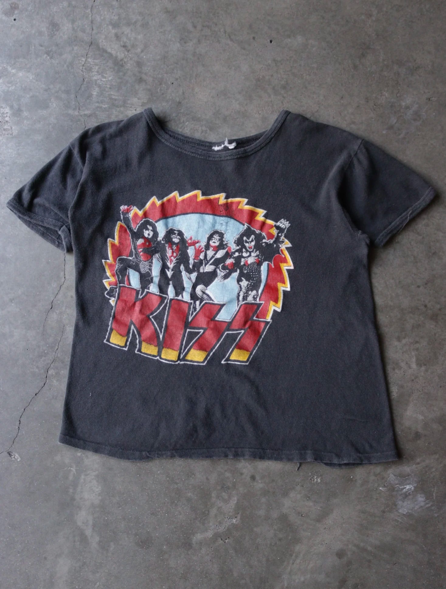 1980S KISS BAND TEE