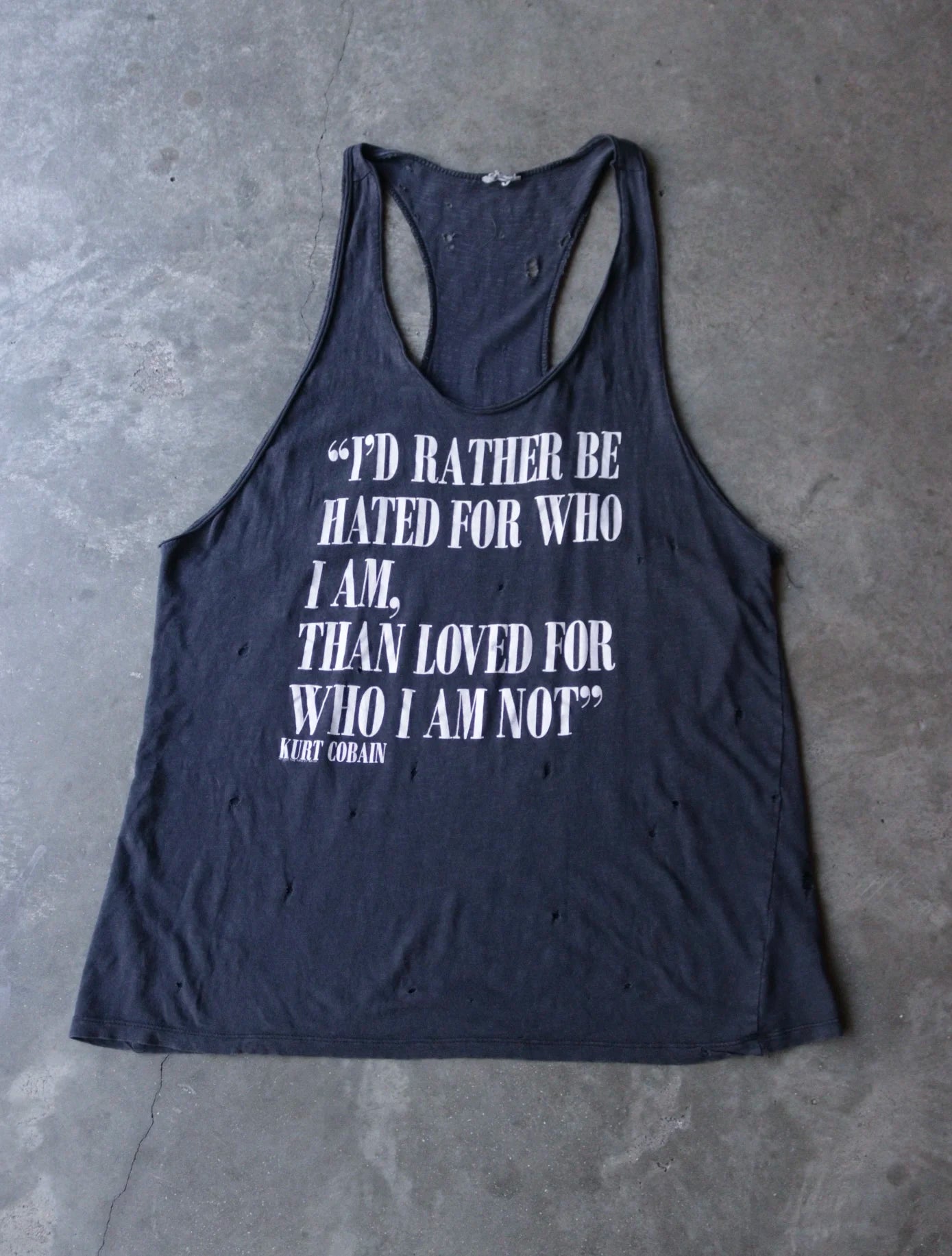 1990S KURT COBAIN BAND TANK TOP