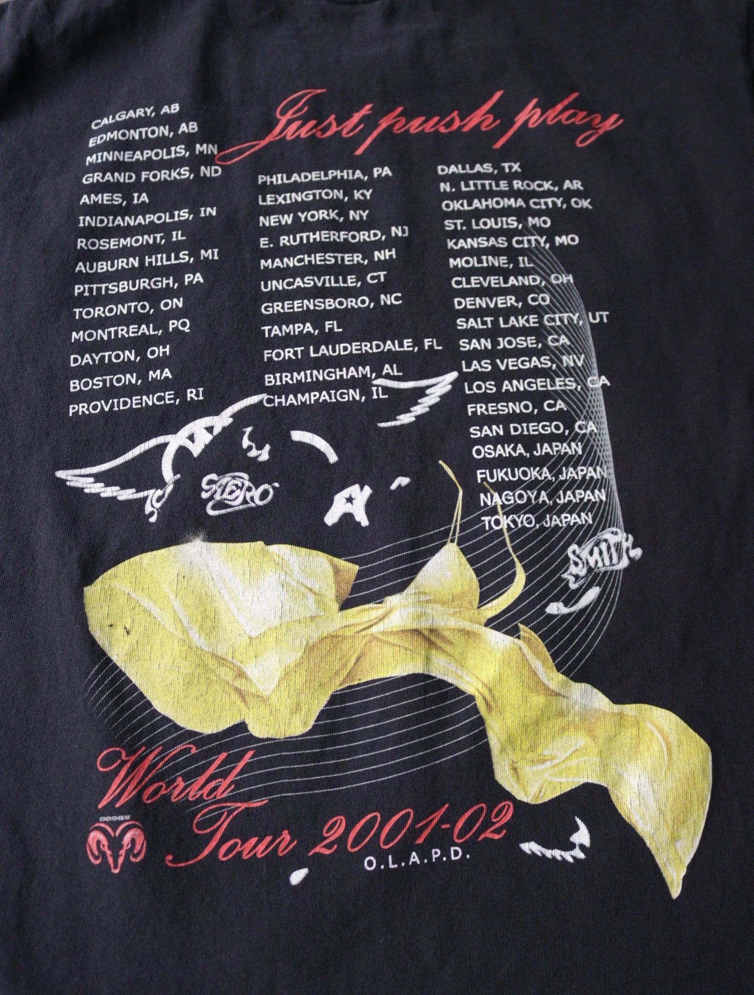 2000S AEROSMITH SORAYAMA TEE