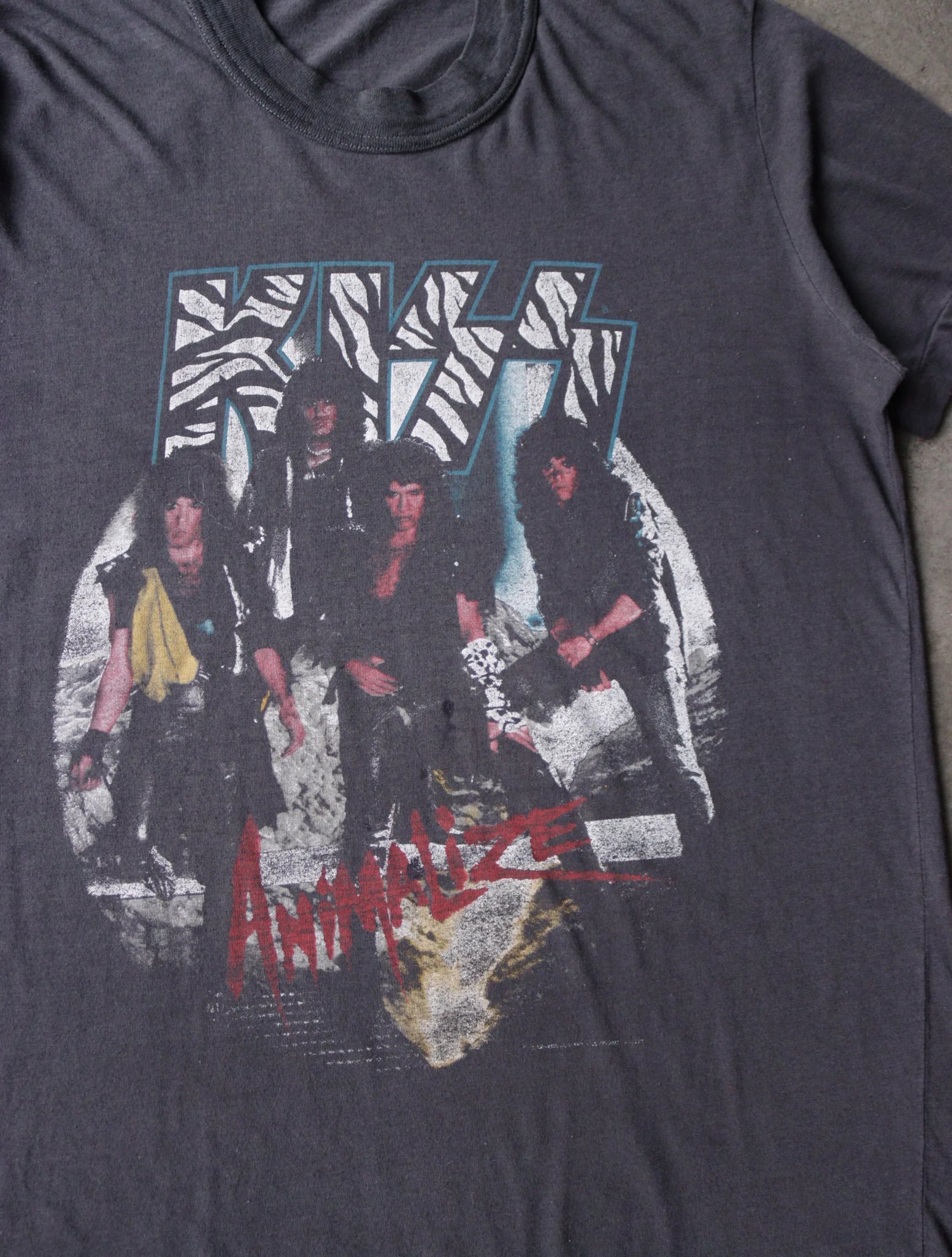 1980S KISS BAND TEE