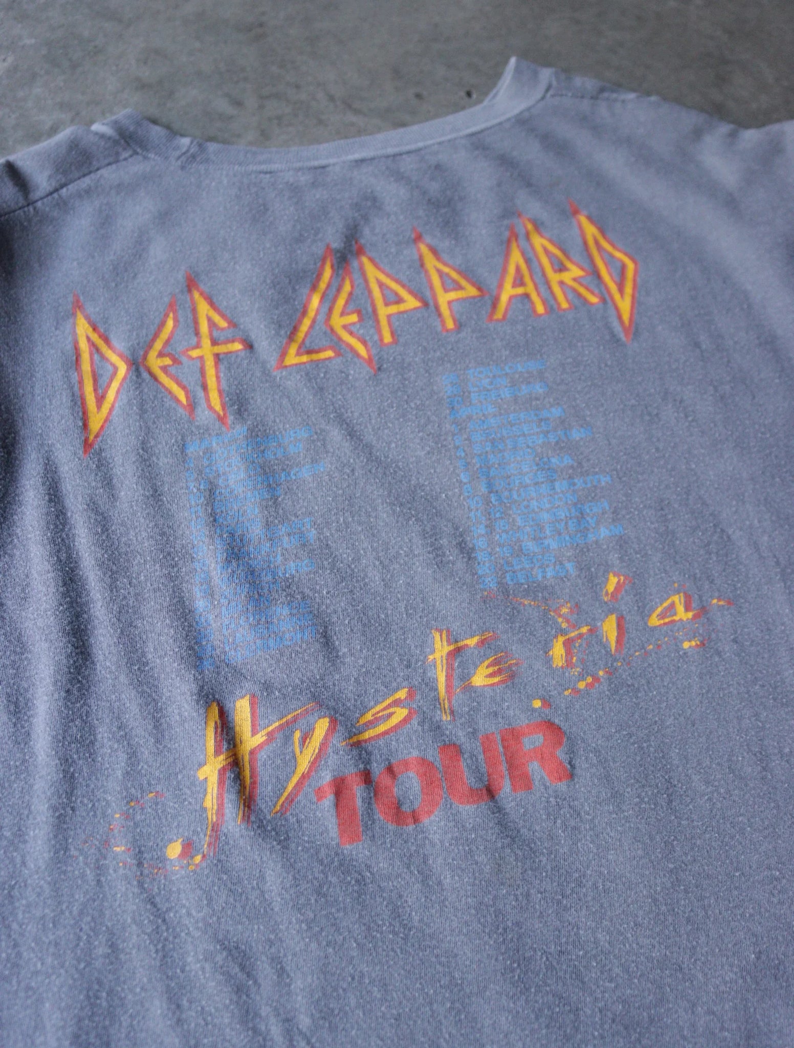 1980S DEF LEPPARD BAND TEE