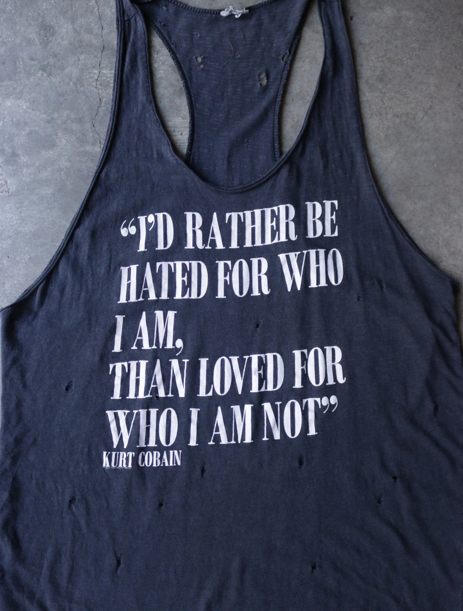 1990S KURT COBAIN BAND TANK TOP