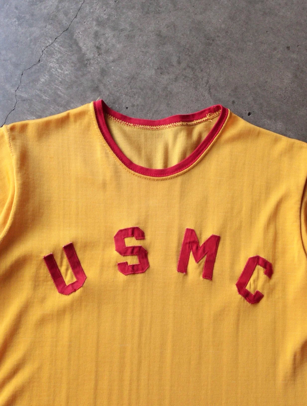 1970S USMC RINGER TEE