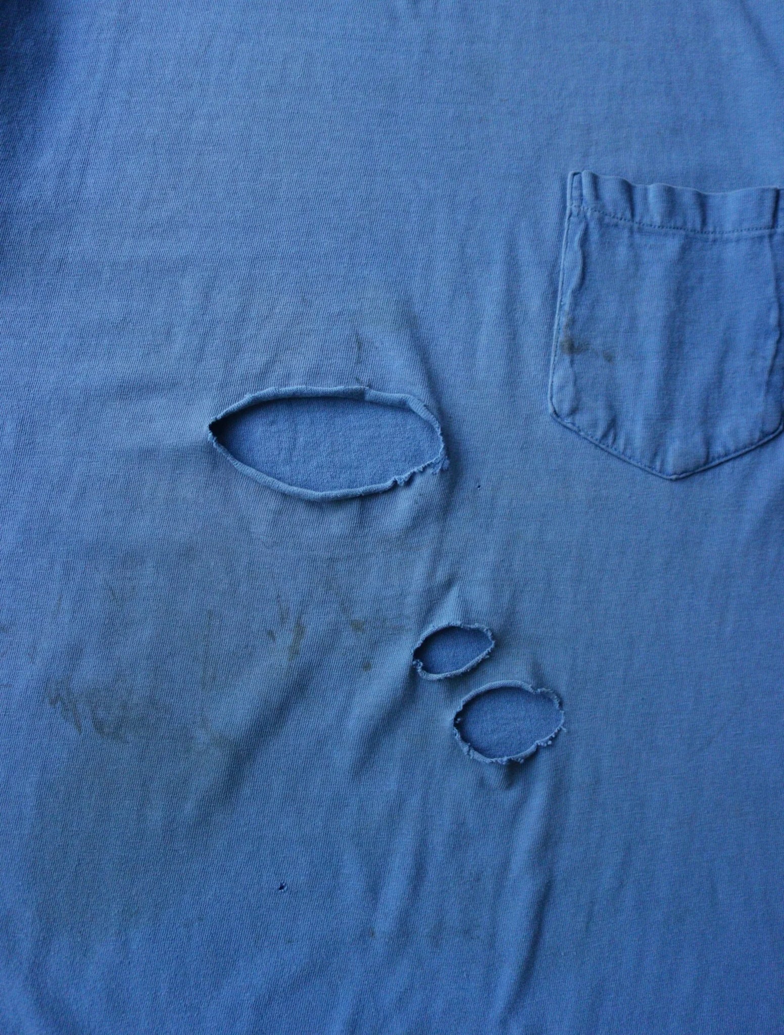 1970S THRASHED BLANK TEE