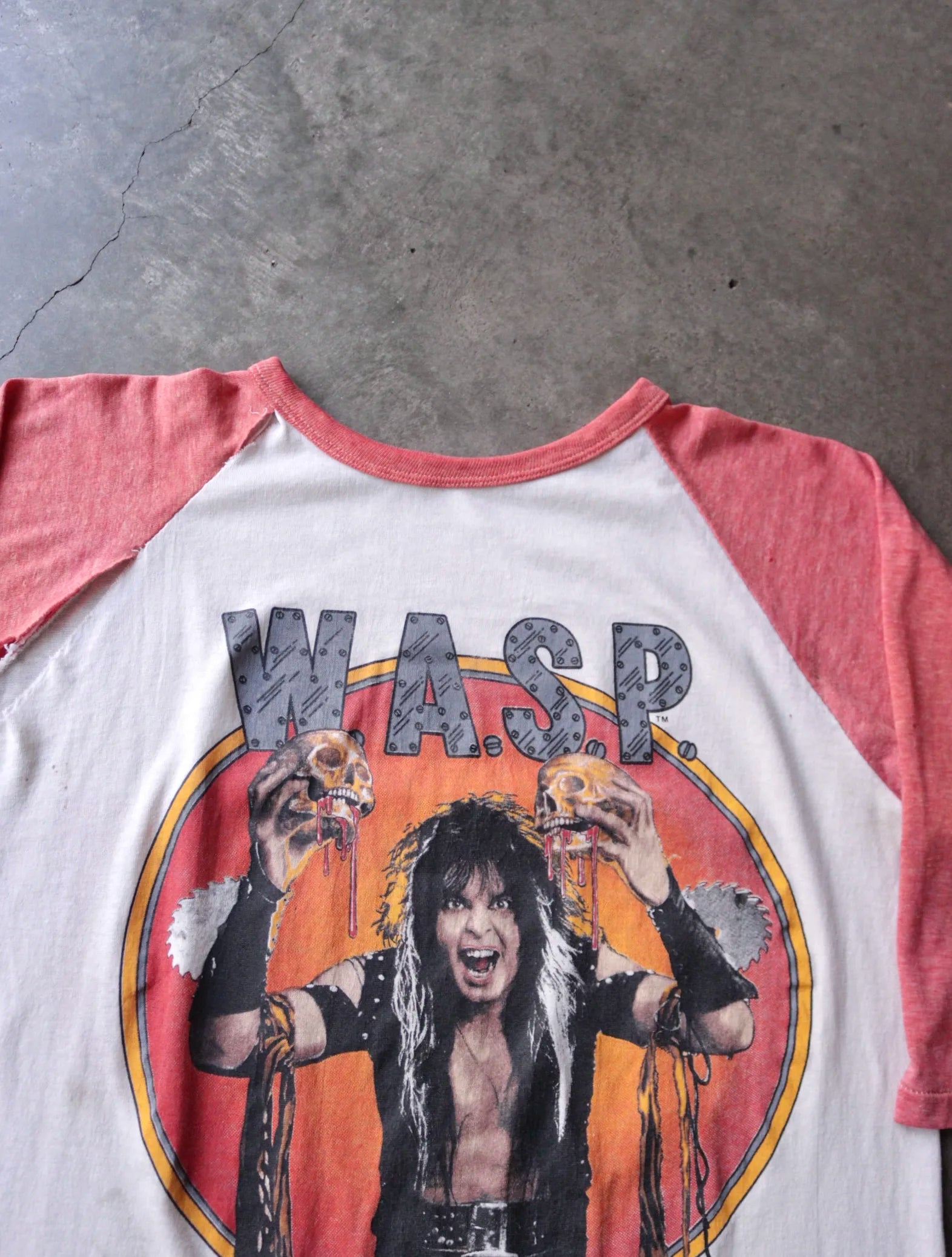 1980S WASP RAGLAN BAND TEE – TWO FOLD