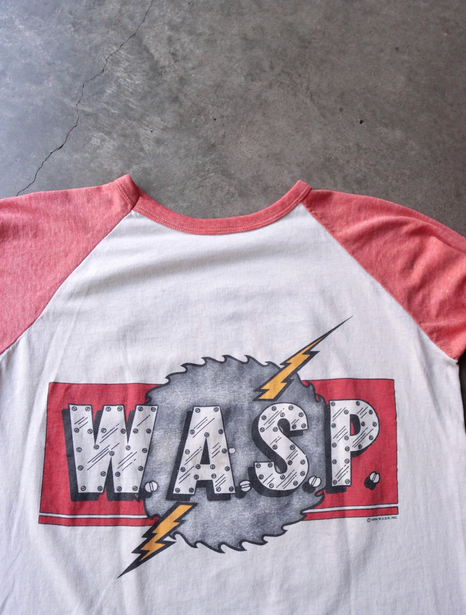 1980S WASP TWO TONE TEE