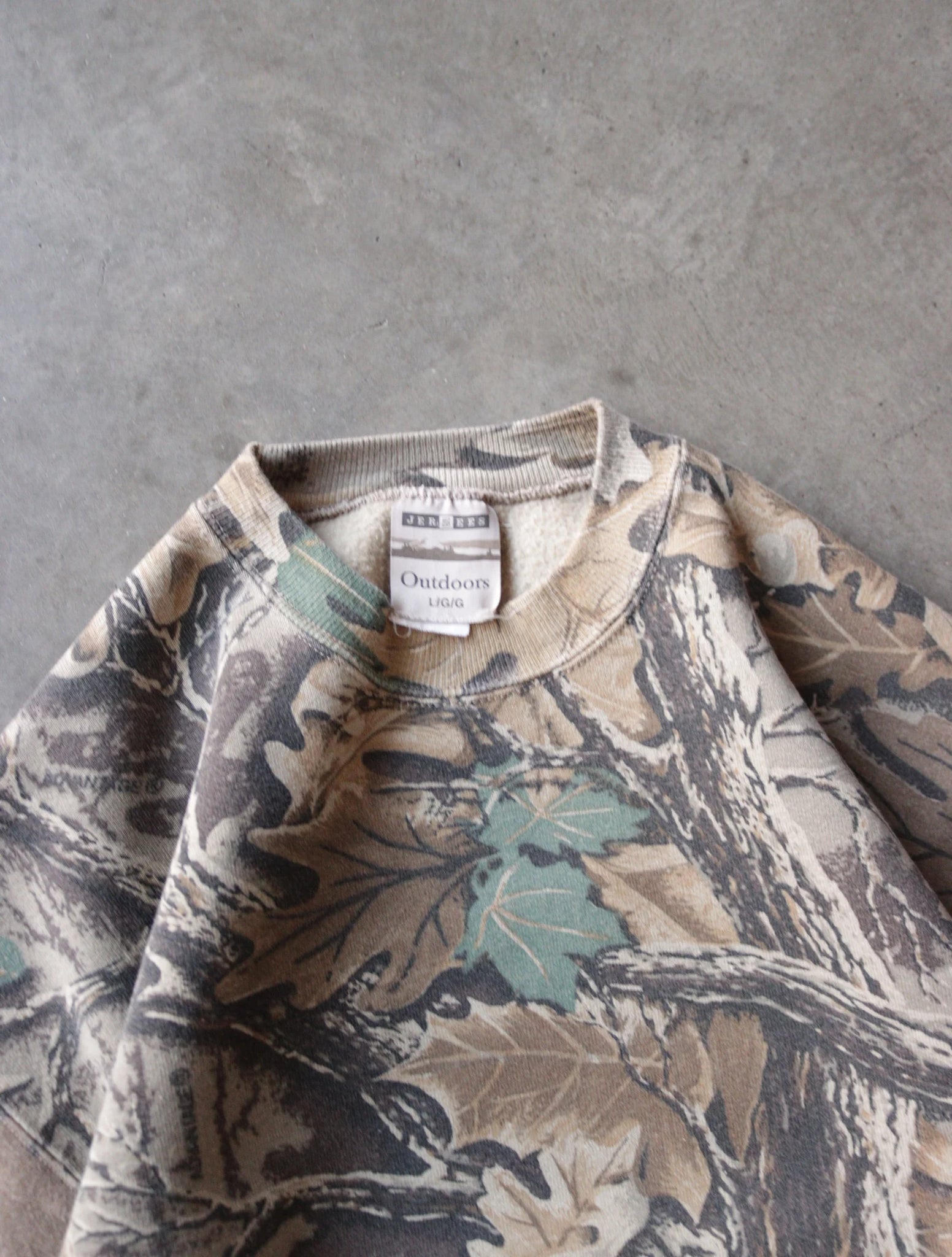 2000S CAMO SWEATSHIRT