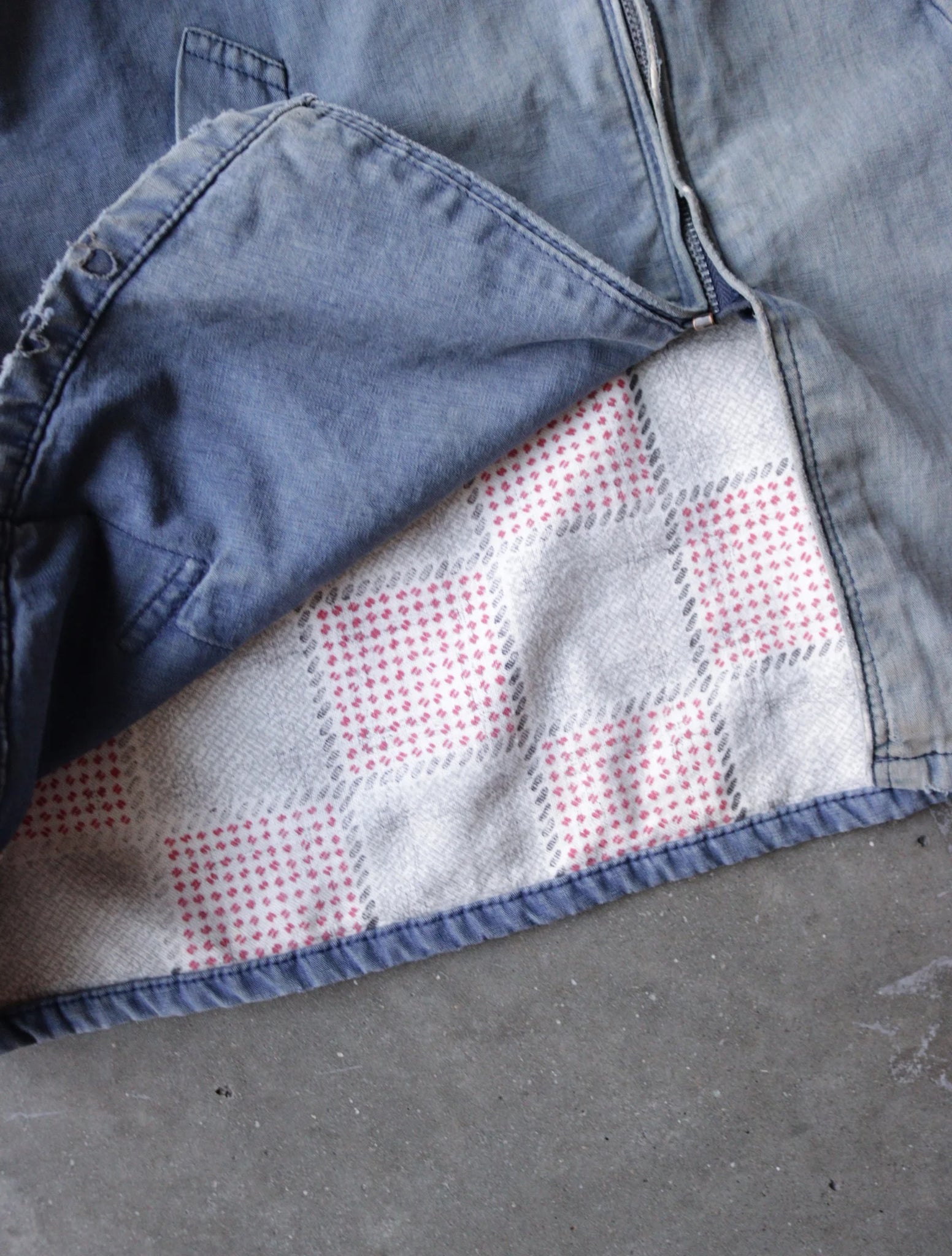1950S FADED DISTRESSED JACKET
