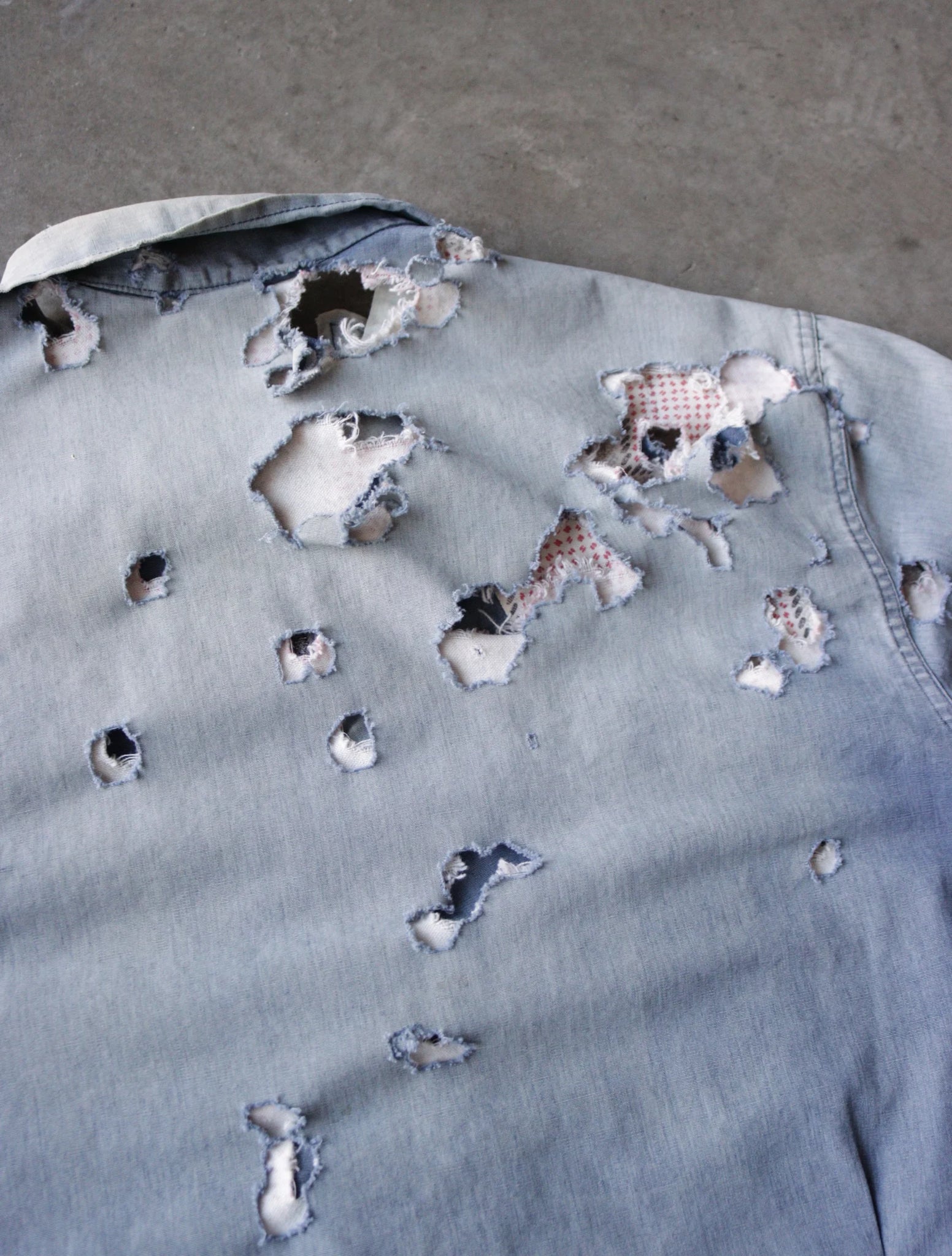 1950S FADED DISTRESSED JACKET