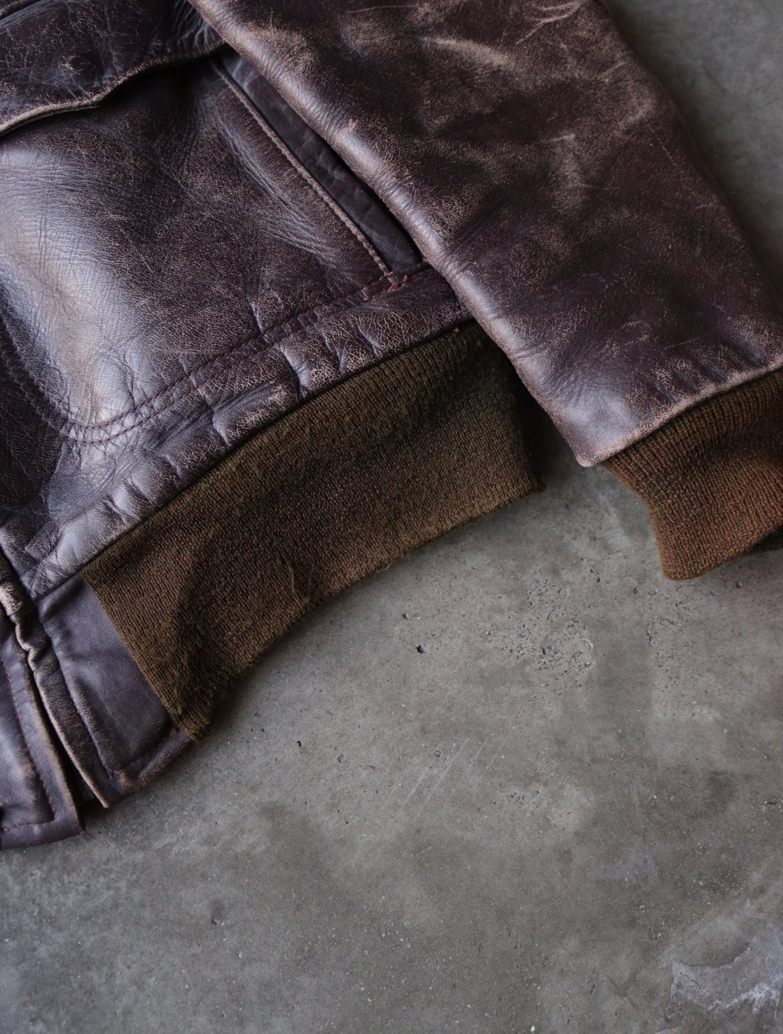 1950S HORSEHIDE LEATHER JACKET