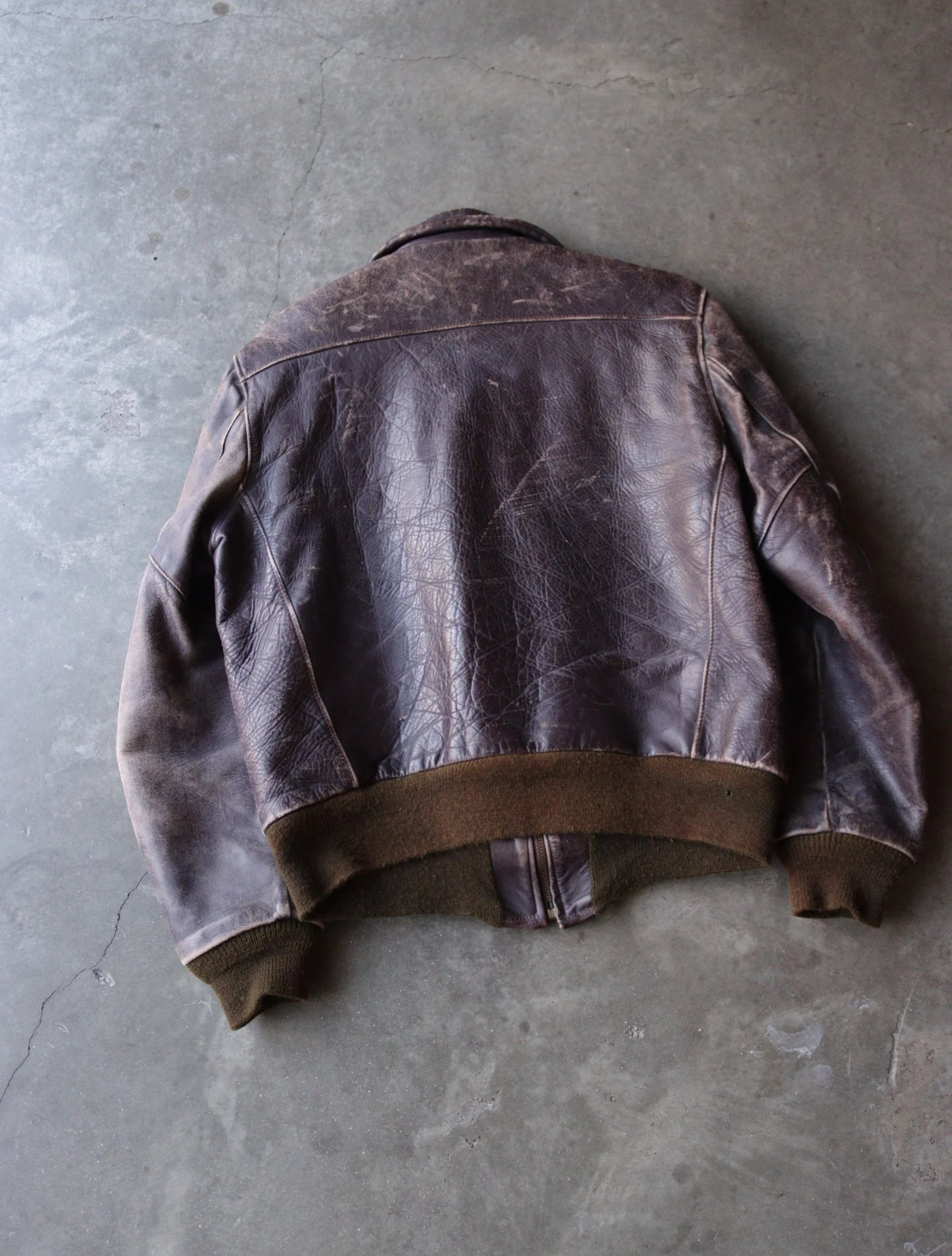 1950S HORSEHIDE LEATHER JACKET