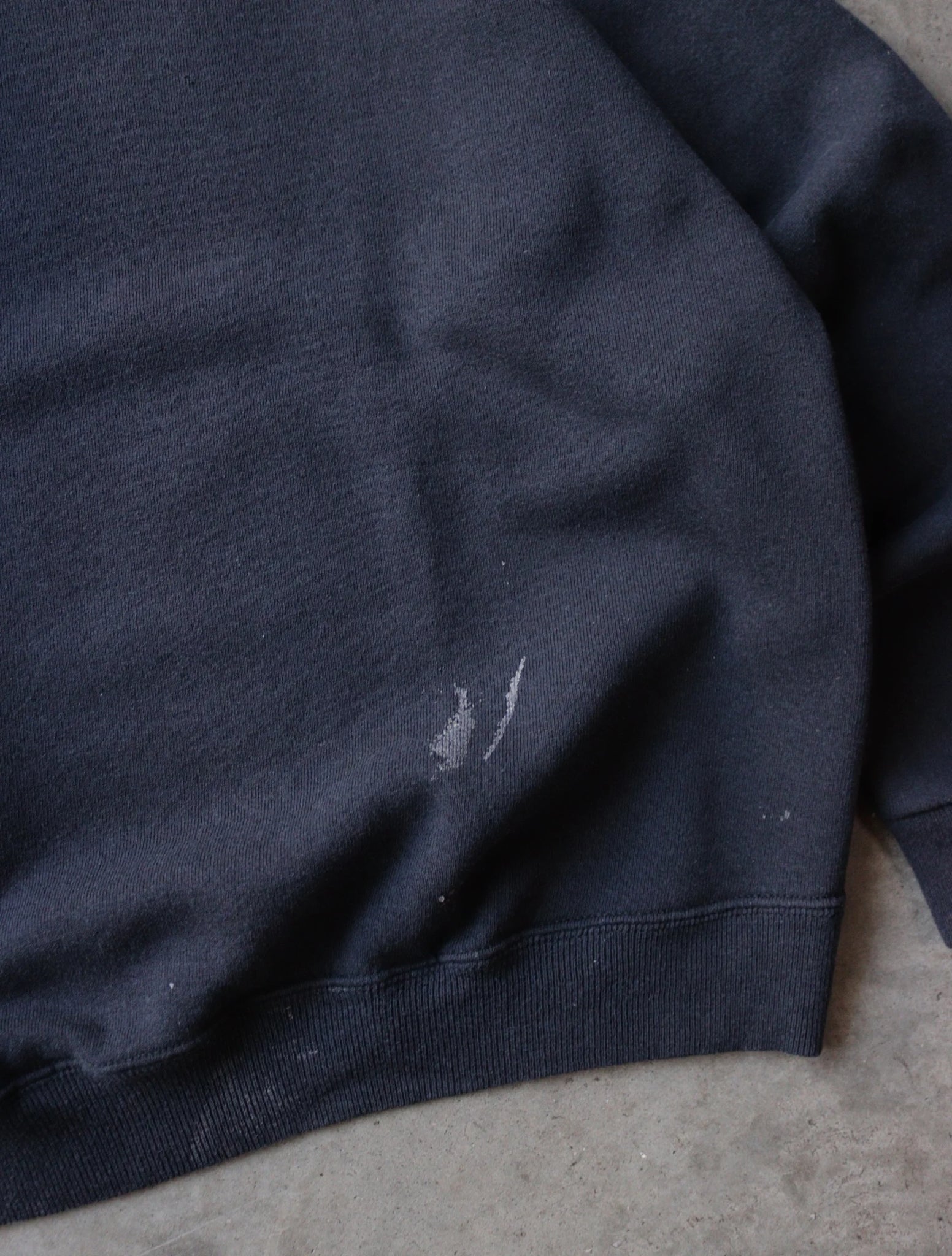 1990S BLANK BLACK SWEATSHIRT