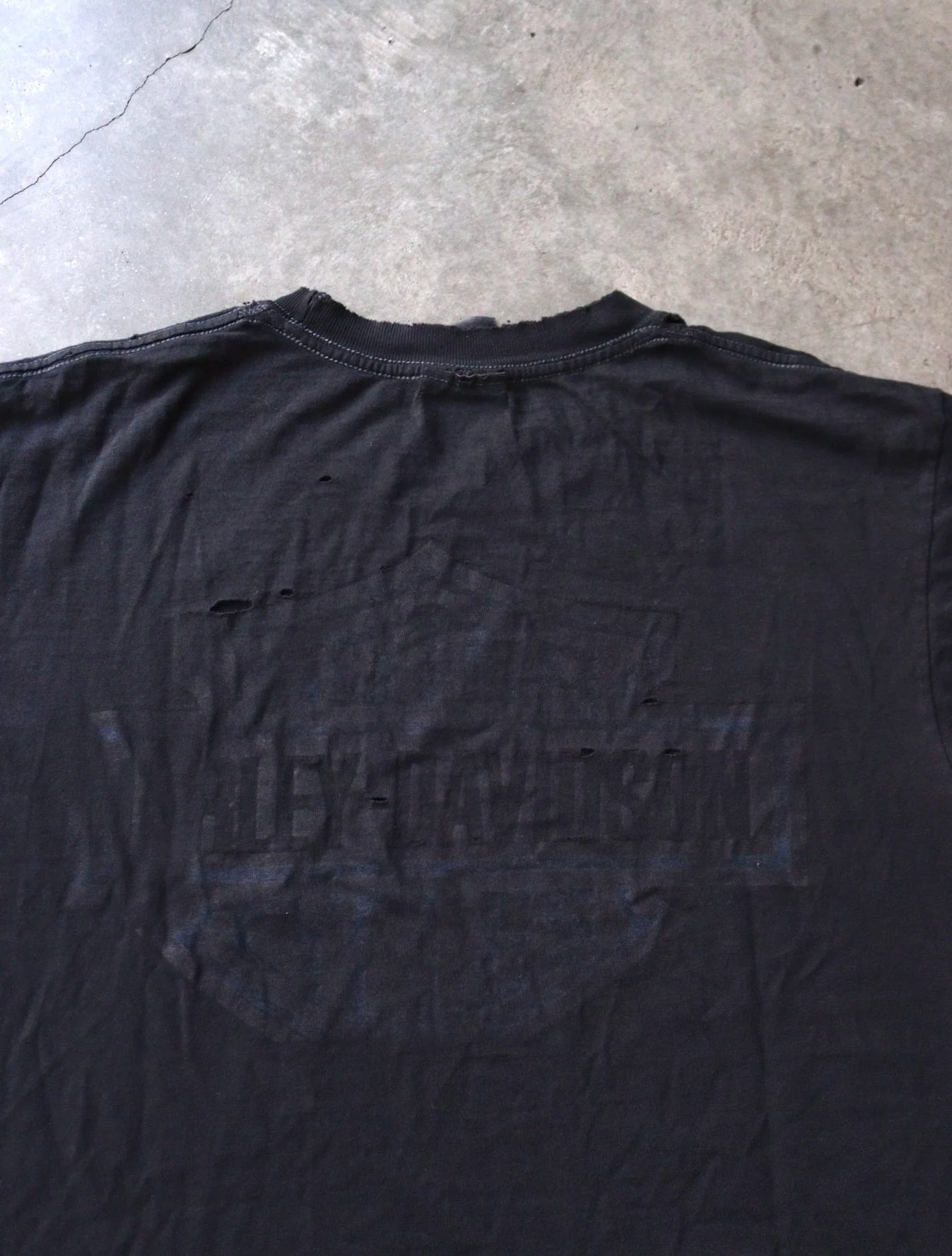 2000S FADED HARLEY DISTRESSED TEE