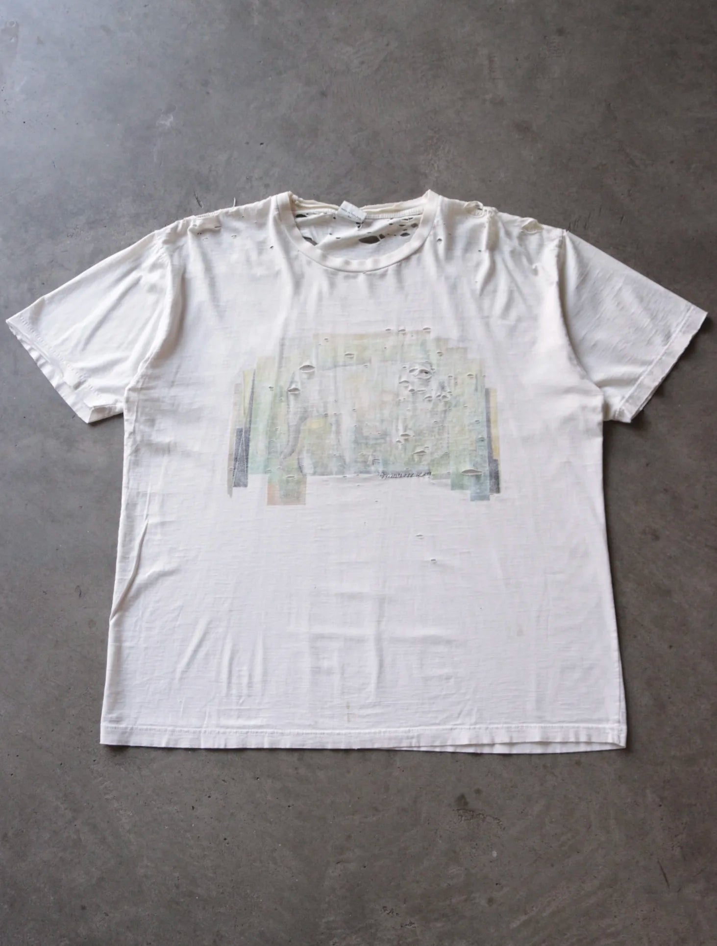 1990S FADED DISTRESSED GRAPHIC TEE