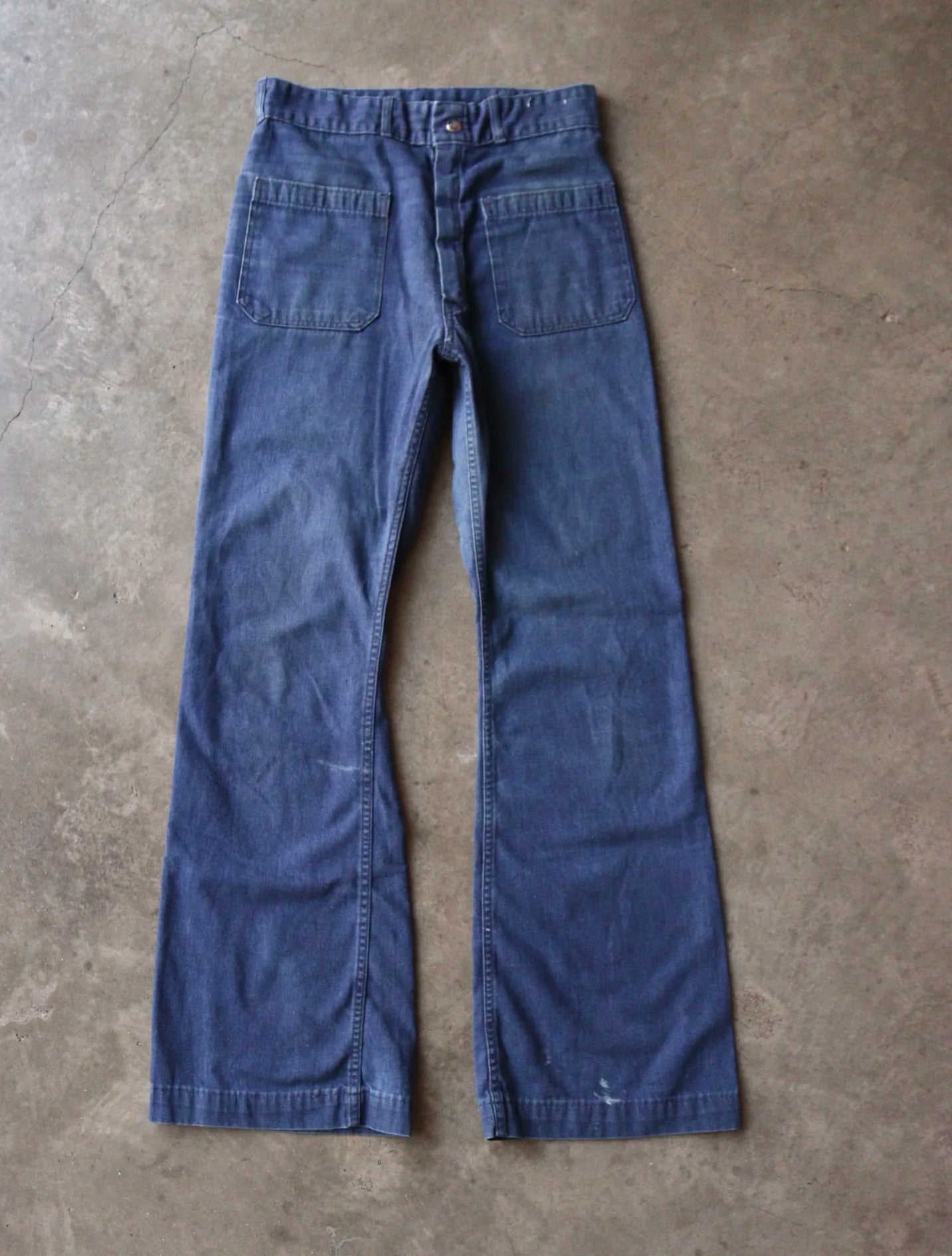 1970S SEAFAIRER FLARE DENIM PANTS