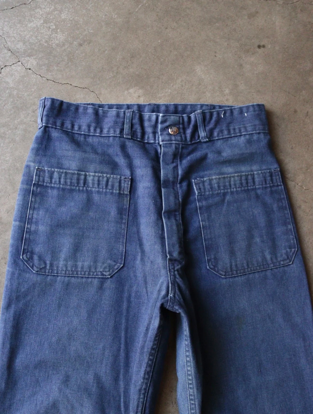 1970S SEAFAIRER FLARE DENIM PANTS
