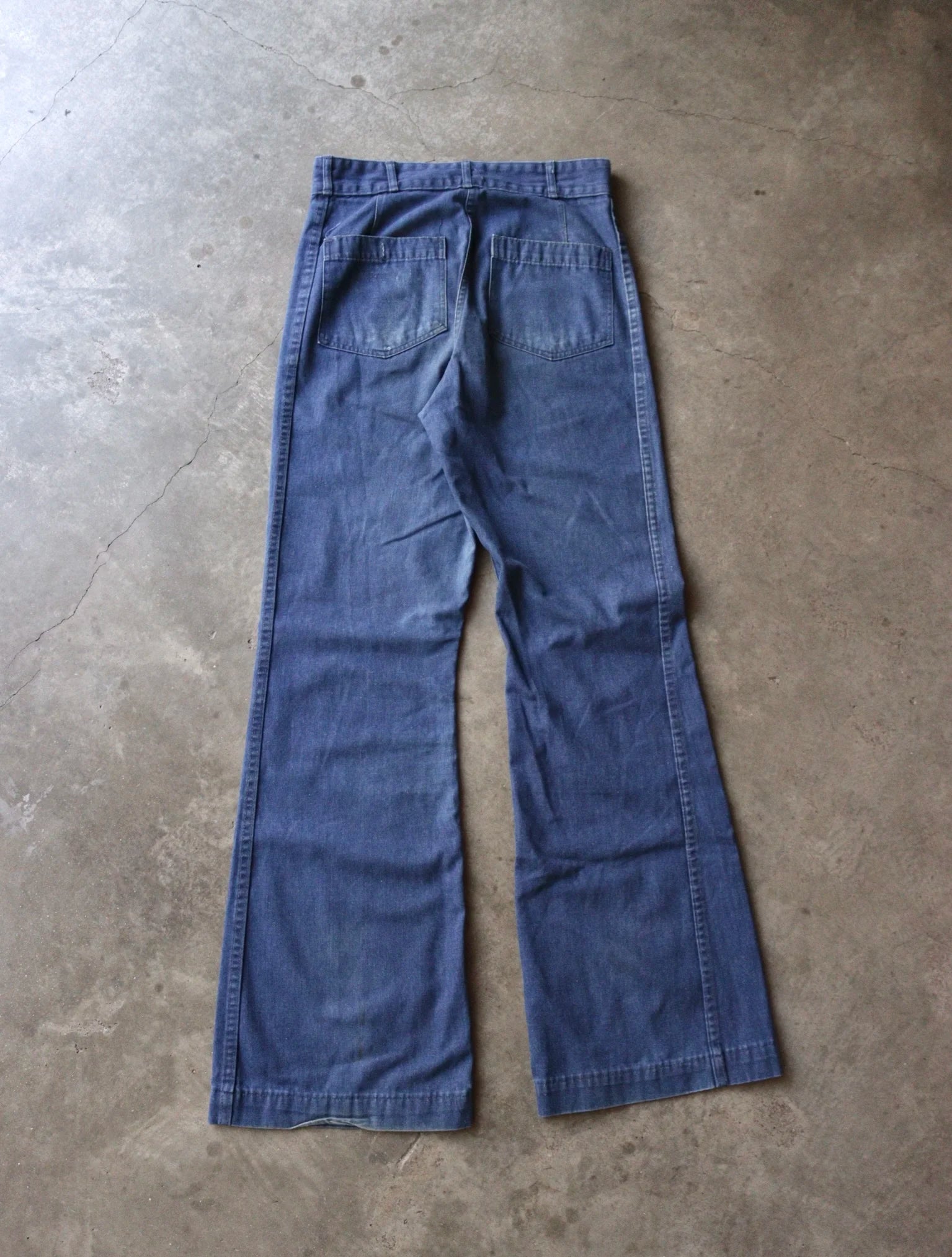 1970S SEAFAIRER FLARE DENIM PANTS