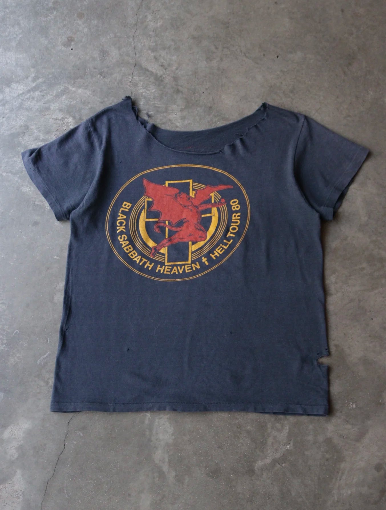 1980S BLACK SABBATH BAND TEE