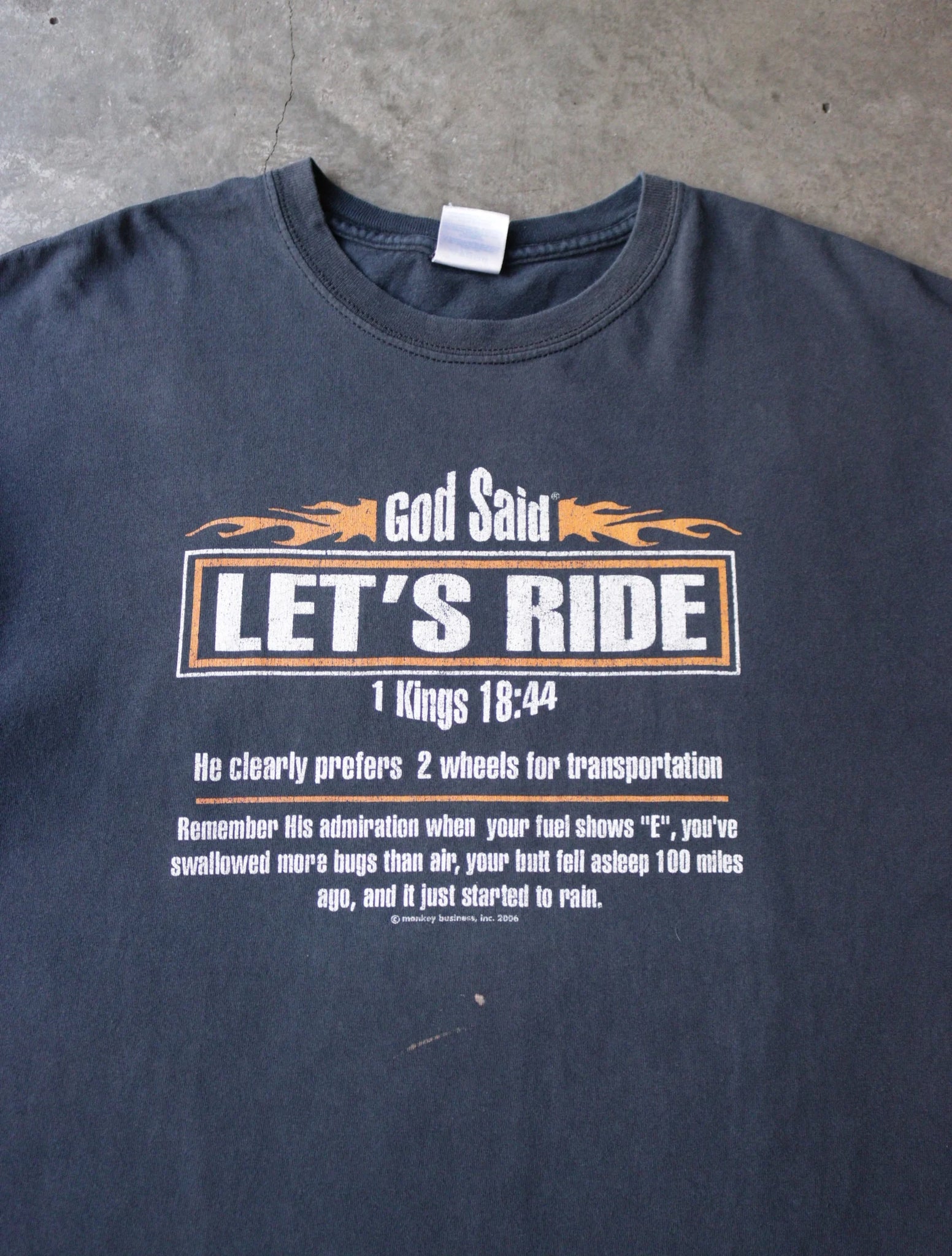 2000S LETS RIDE TEE