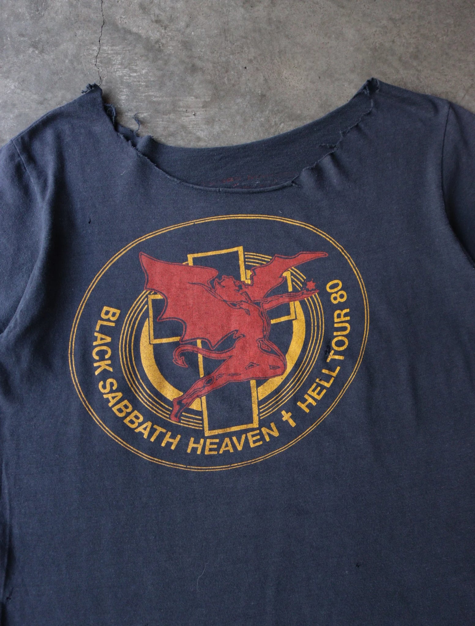 1980S BLACK SABBATH BAND TEE