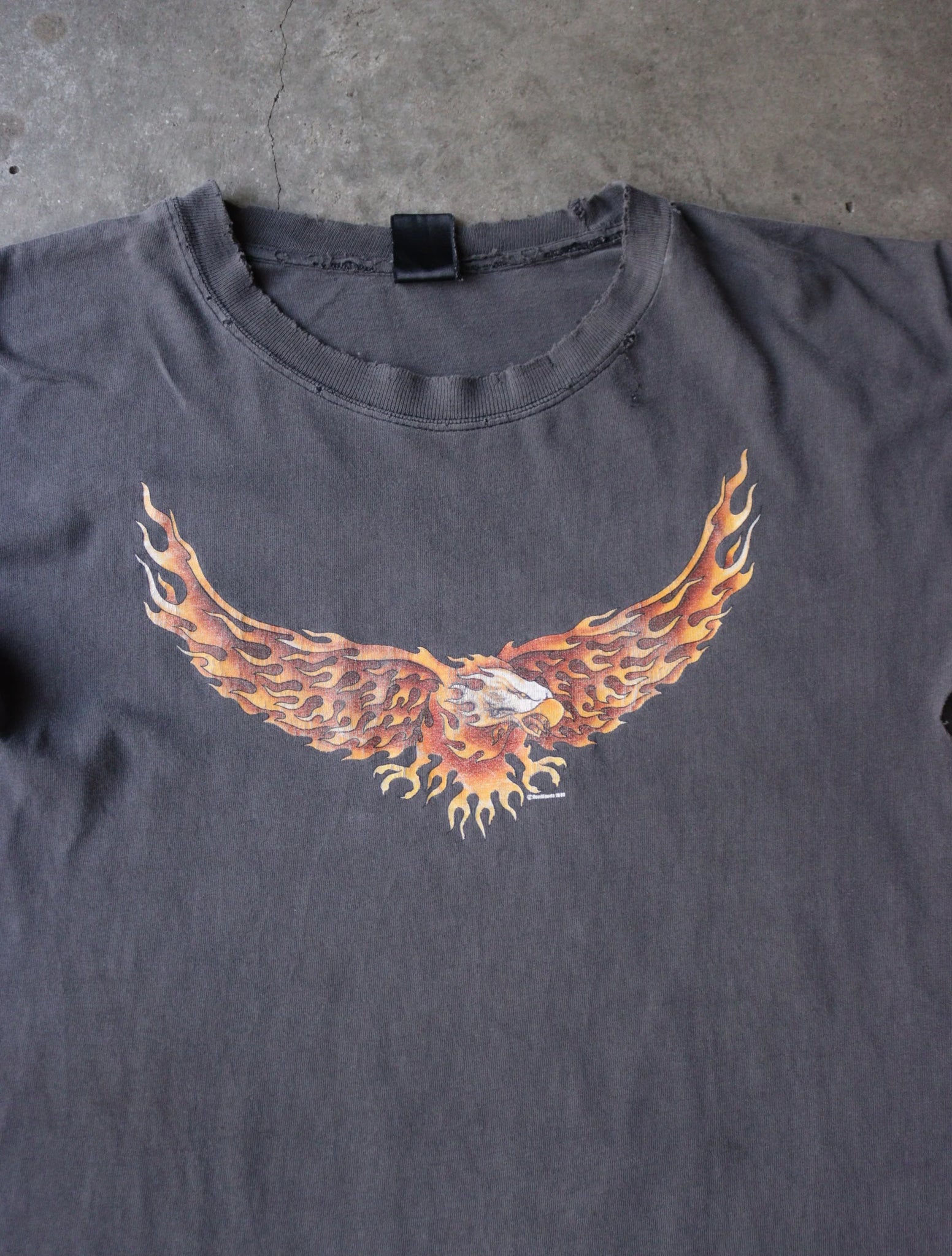 1990S FADED FLAME TEE