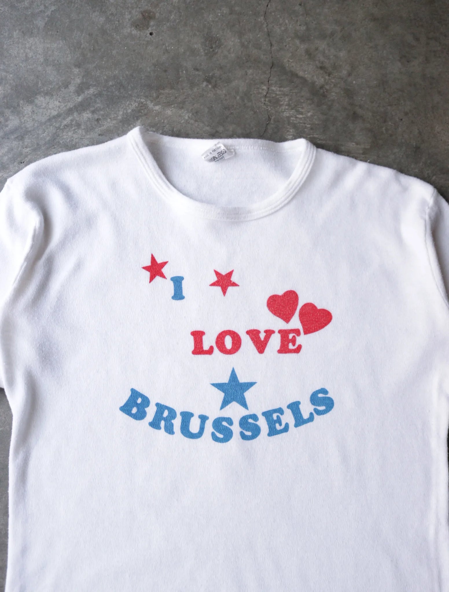 1970S I LOVE BRUSSELS TEE