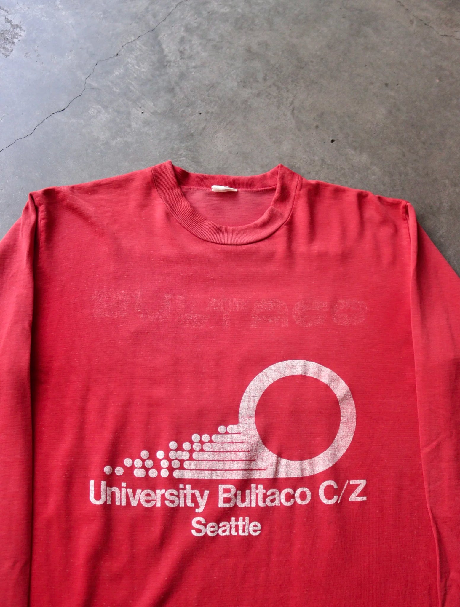 1980S UNIVERSITY OF BULTACO L/S JERSEY SHIRT