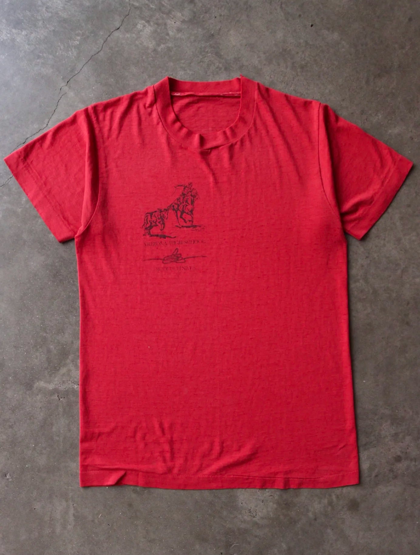 1980S ARIZONA FADED HIGH SCHOOL TEE