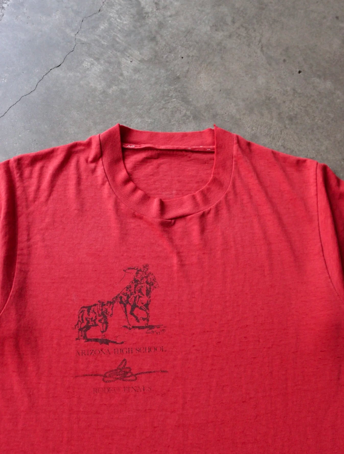 1980S ARIZONA FADED HIGH SCHOOL TEE