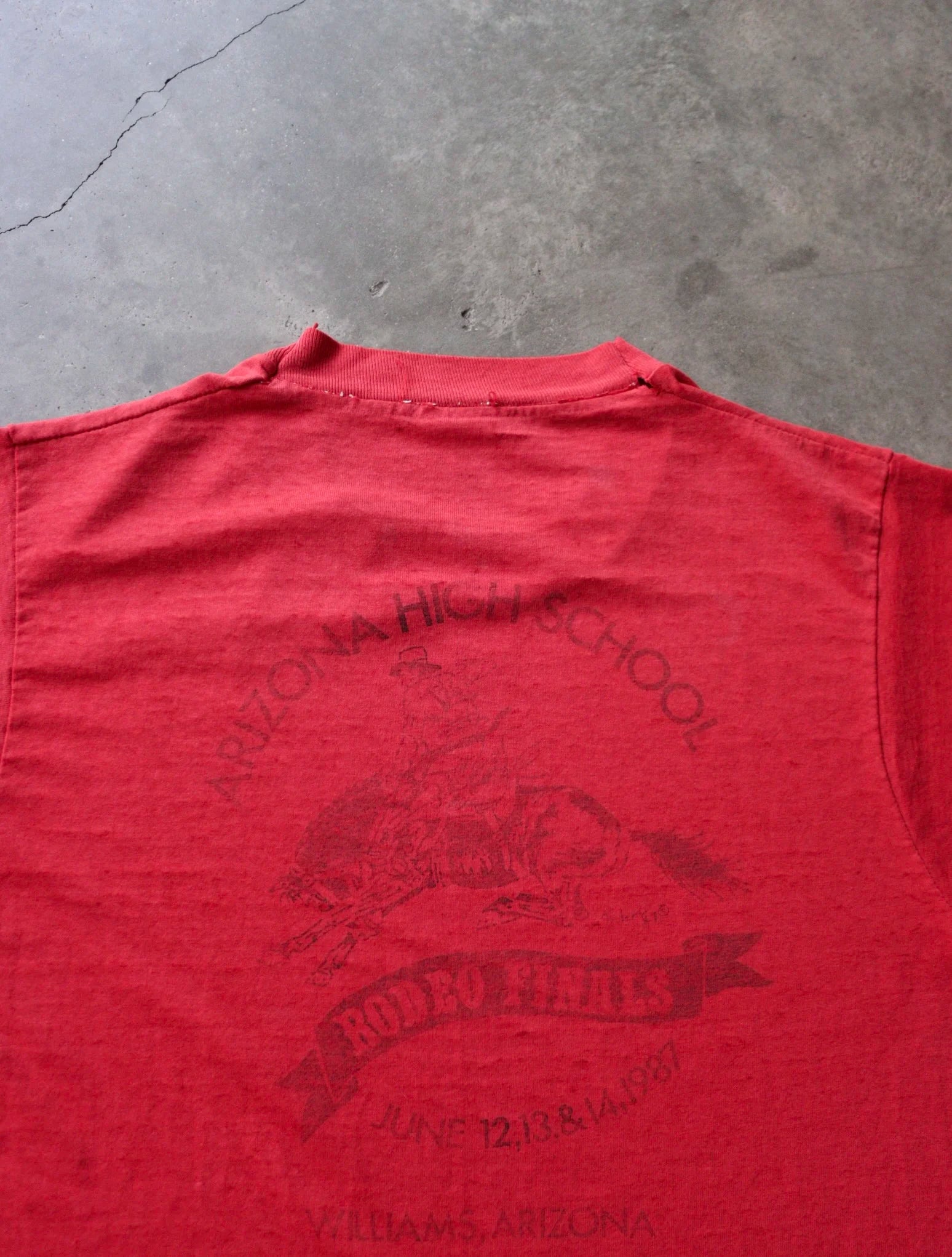 1980S ARIZONA FADED HIGH SCHOOL TEE