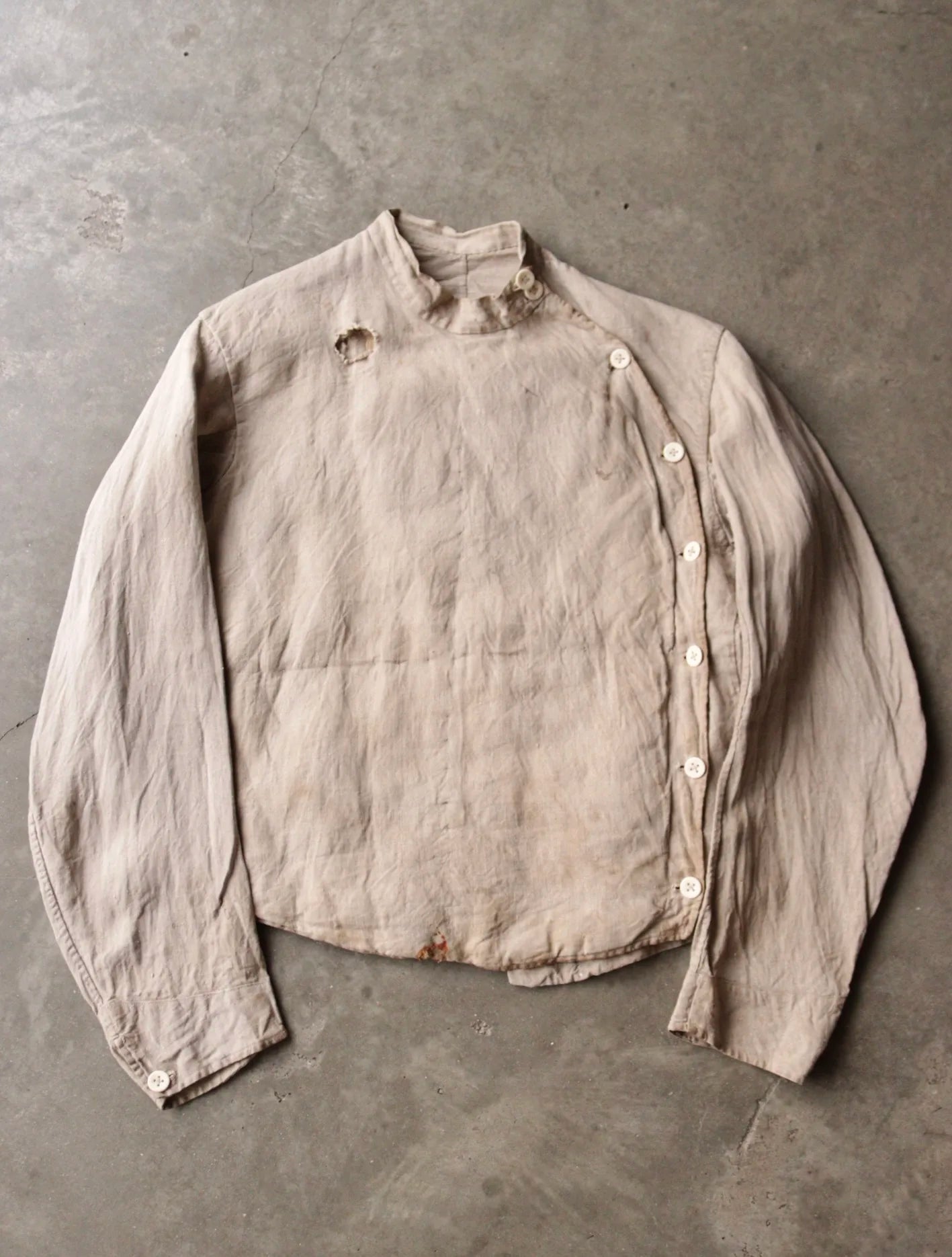 1800S FENCING JACKET WITH BONE BUTTONS
